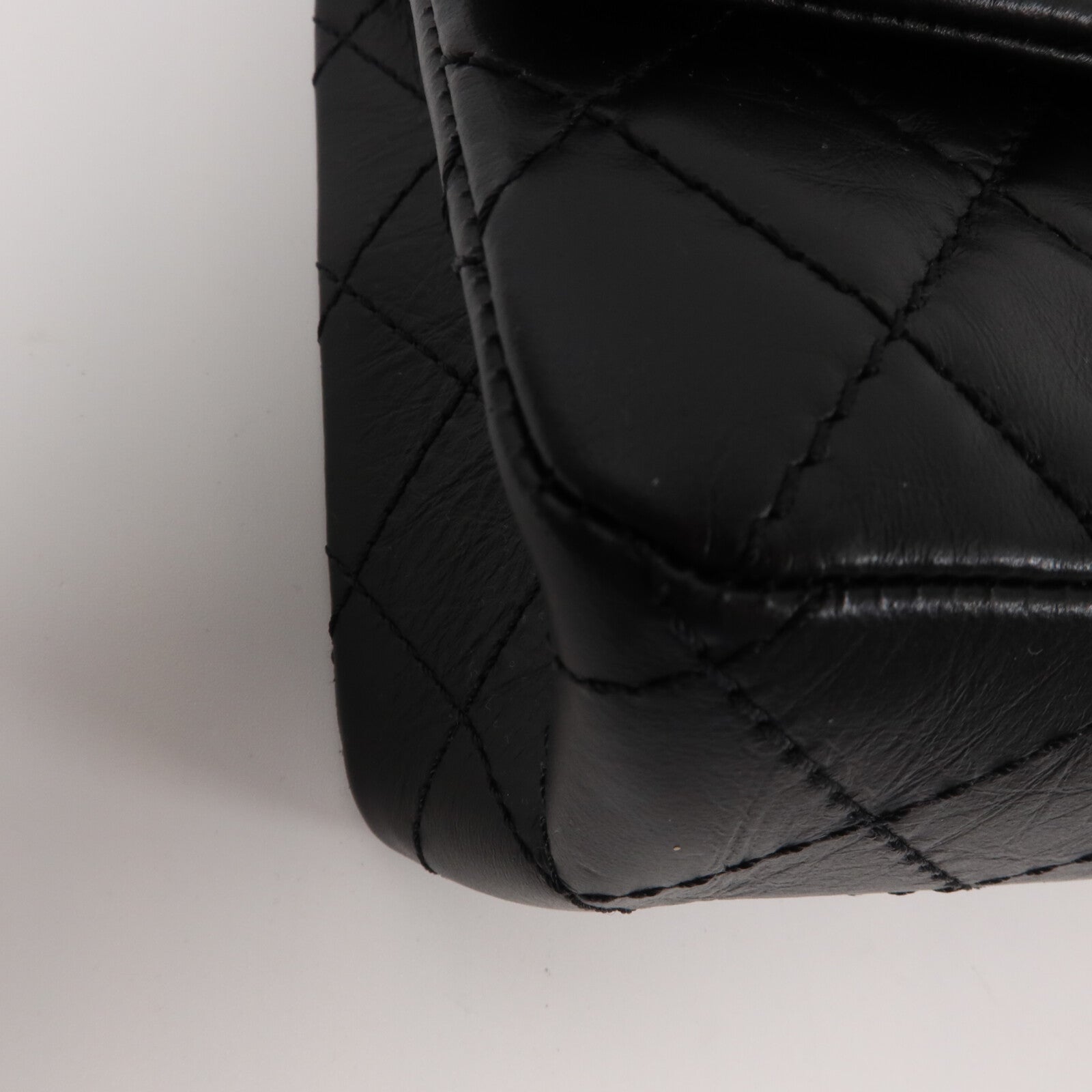 CHANEL 牛皮皮革2.55 Small鏈帶手挽肩背兩用袋