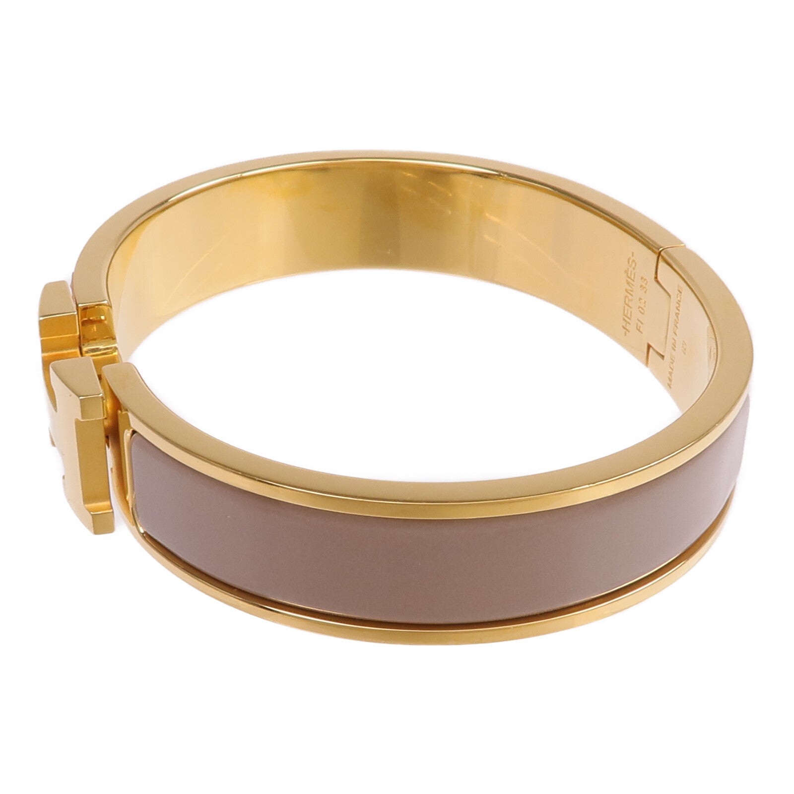 HERMES 金屬Clic H Bracelet手鐲