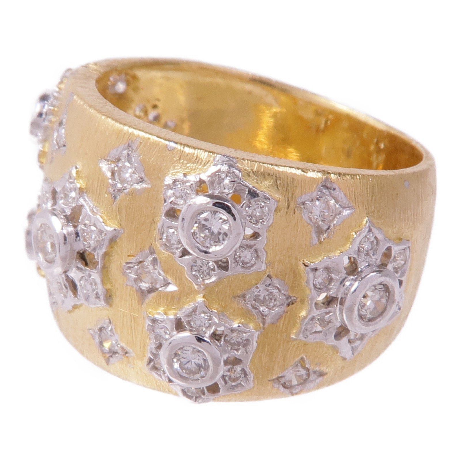 JEWELRY 18K黃金/白金Diamond Ring鑽石戒指US#5.25