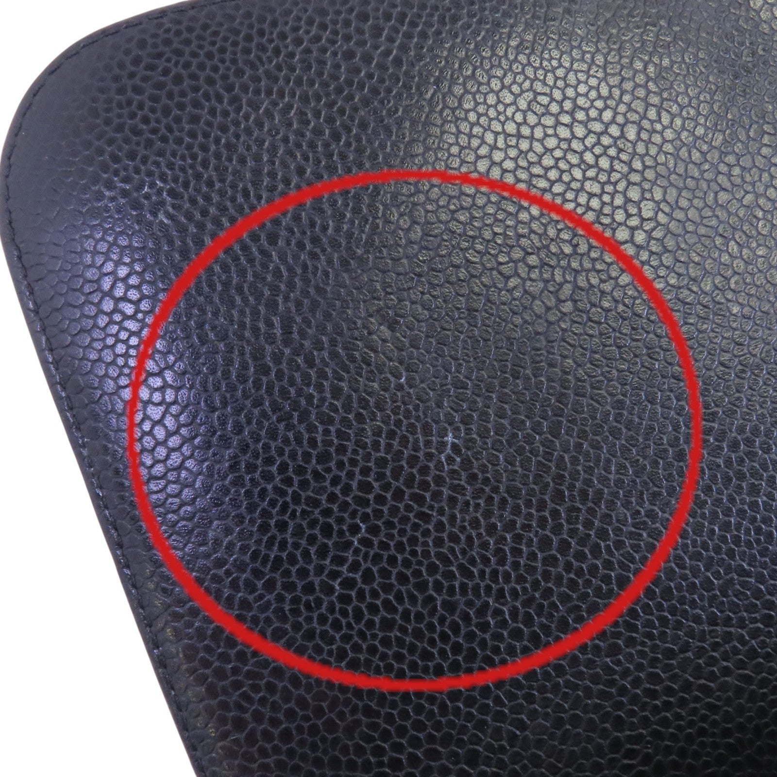 CHANEL 牛皮皮革Large Classic銀扣鏈帶肩背袋