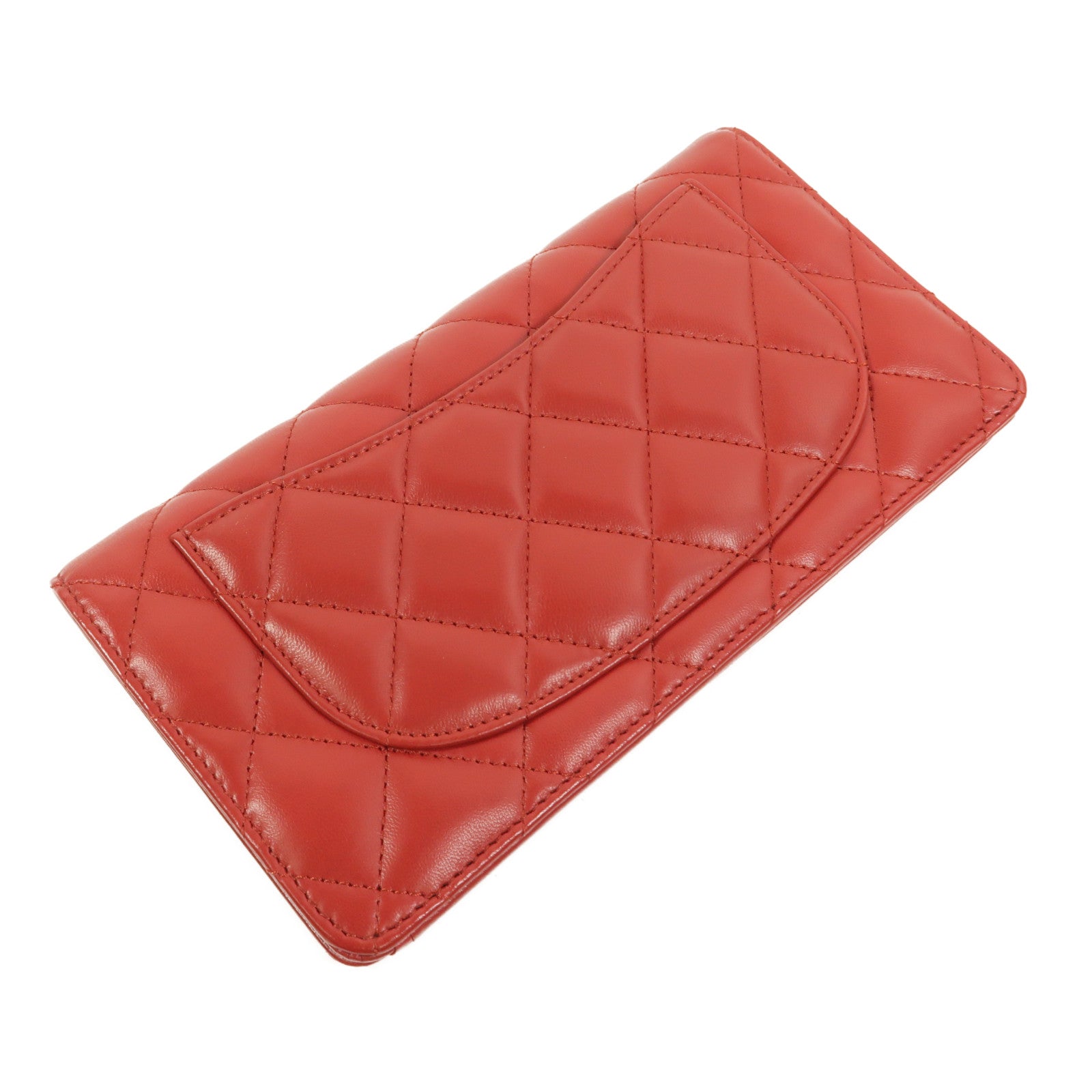 CHANEL 羊皮皮革Long Wallet長錢包