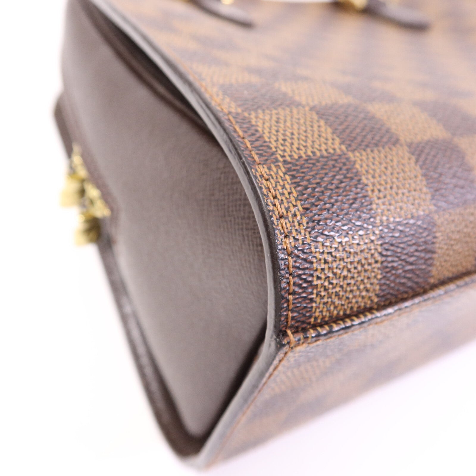 LOUIS VUITTON 【激減優惠】Damier Triana金扣手挽袋