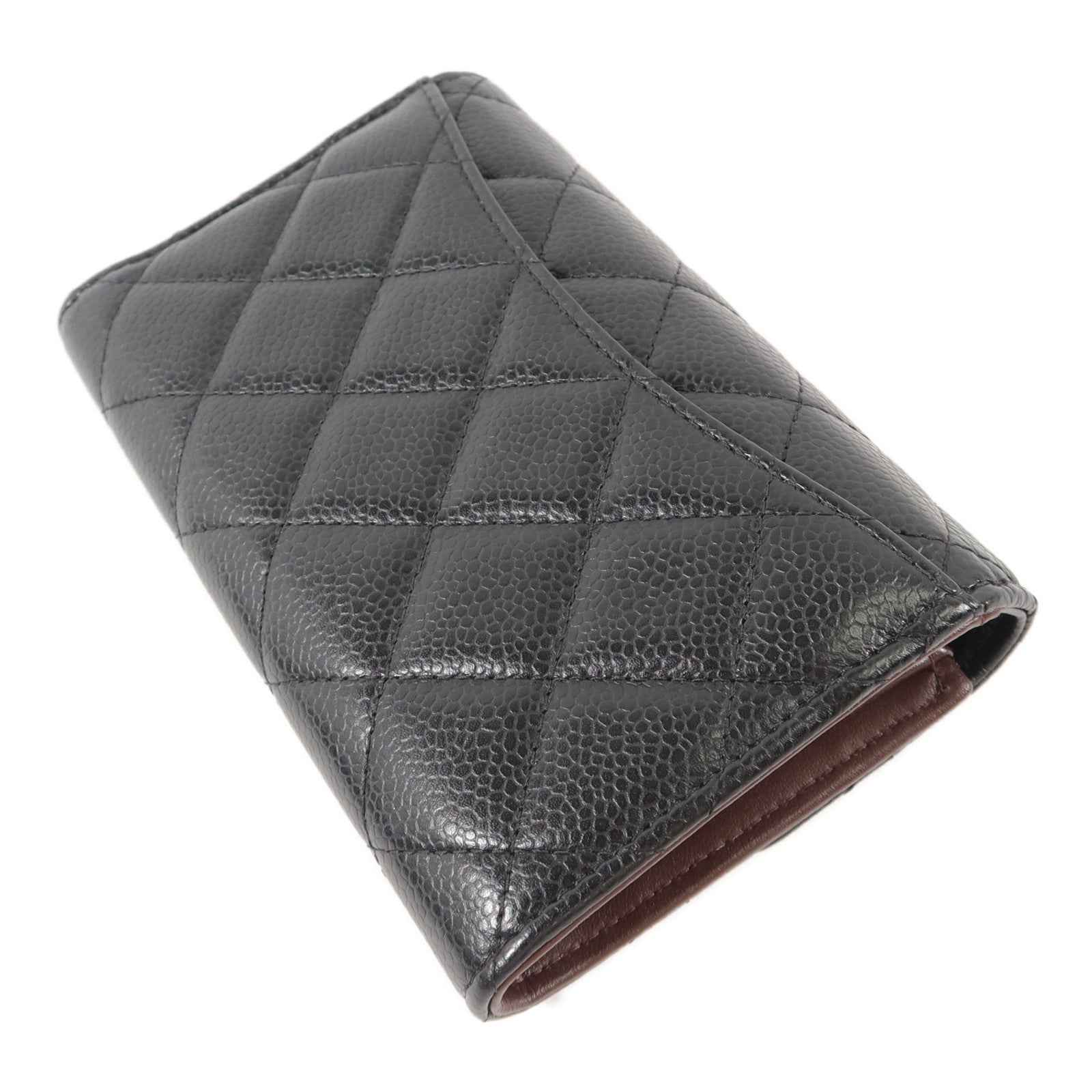 CHANEL 牛皮皮革Classic Medium Flap Wallet錢包