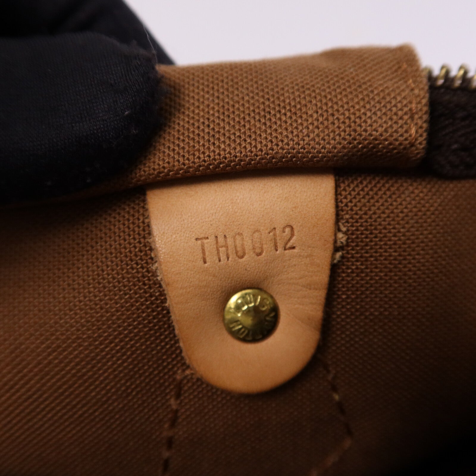 LOUIS VUITTON Monogram Speedy 30金扣手挽袋