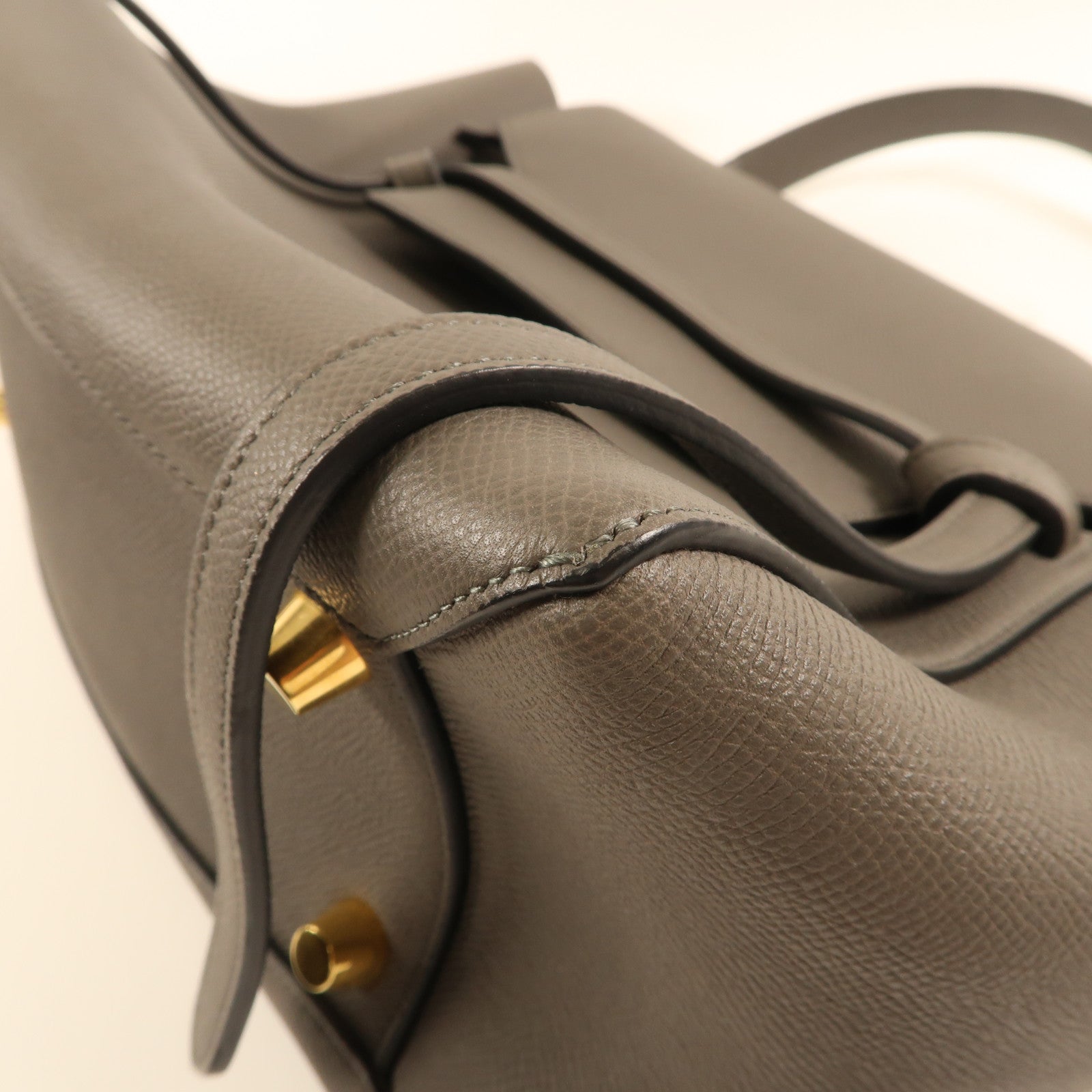 CELINE 牛皮皮革Belt Bag金扣手挽肩背兩用袋