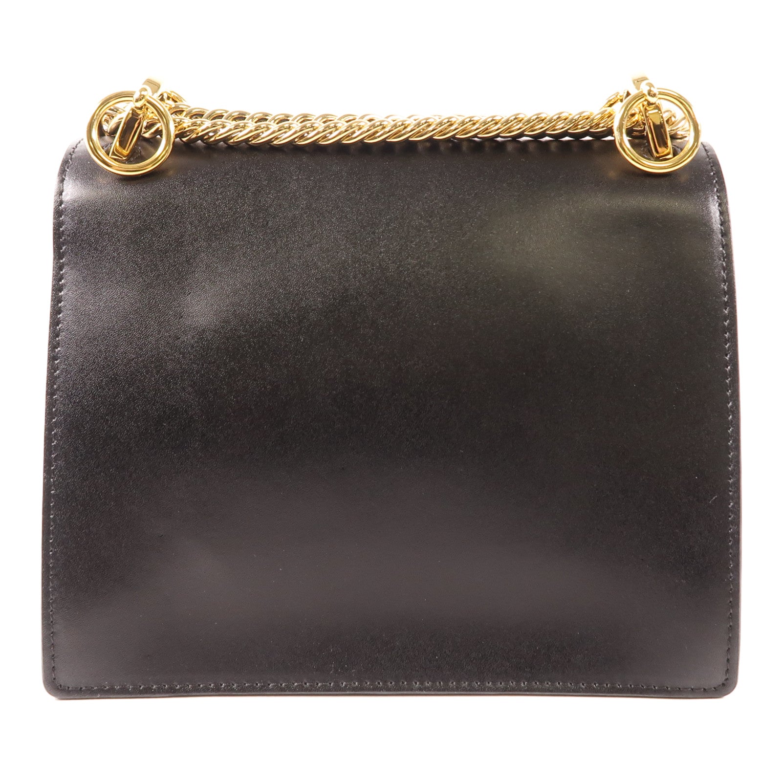 FENDI 牛皮皮革Shoulder Bag金扣肩背袋