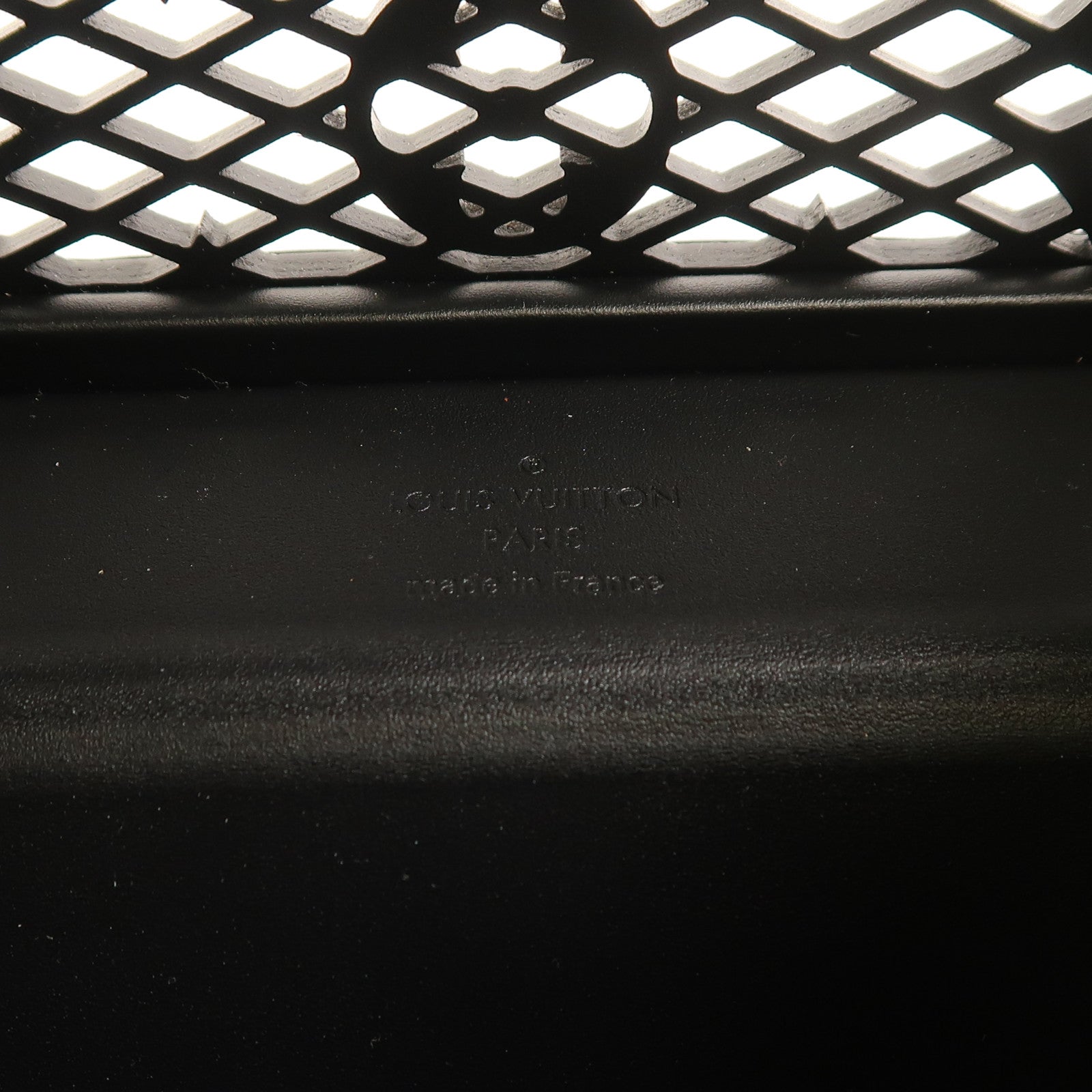 LOUIS VUITTON 牛皮皮革/PVC Petite Valise銀扣手挽肩背兩用袋