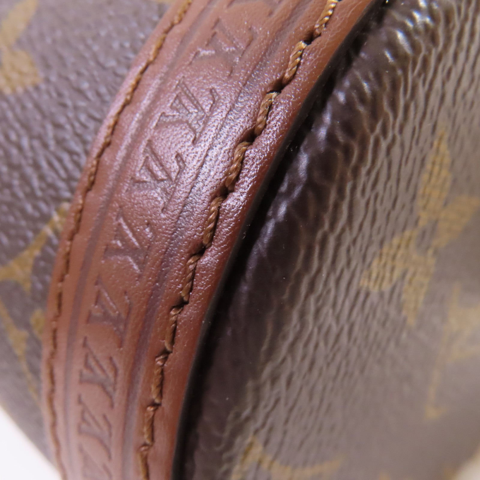 LOUIS VUITTON 【激減優惠】Monogram Papillon Trunk 2Way Shoulder Bag金扣手挽肩背兩用袋啡色