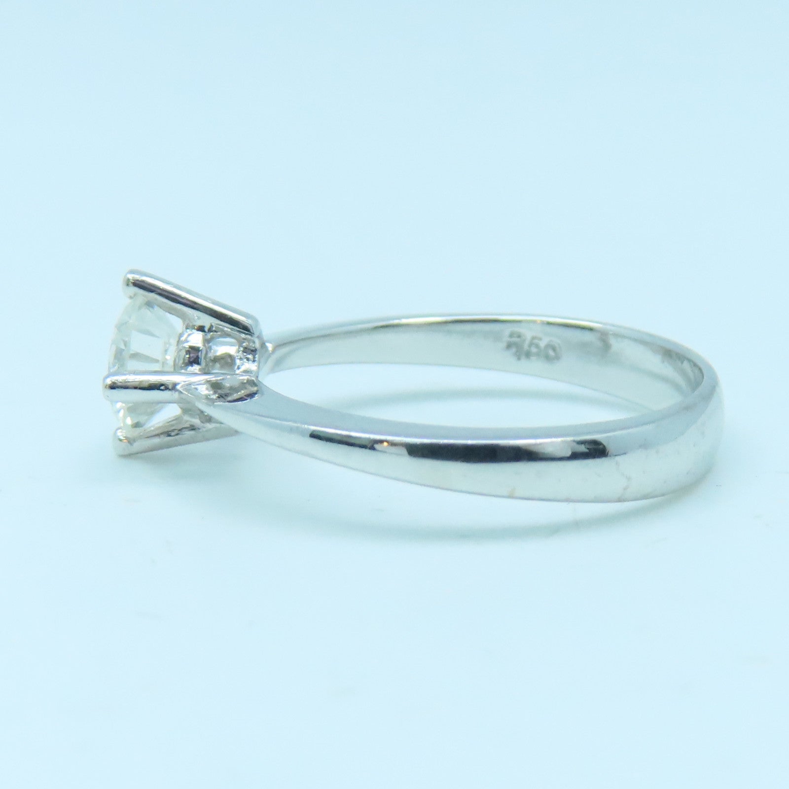 JEWELRY 【激減優惠】18K白金Diamond Ring鑽石戒指US#5.75
