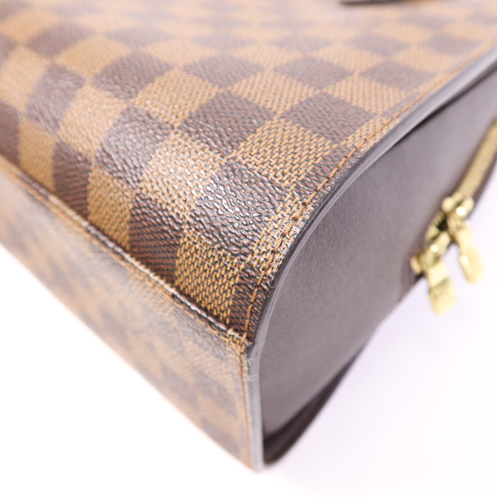 LOUIS VUITTON 【激減優惠】Damier Triana金扣手挽袋