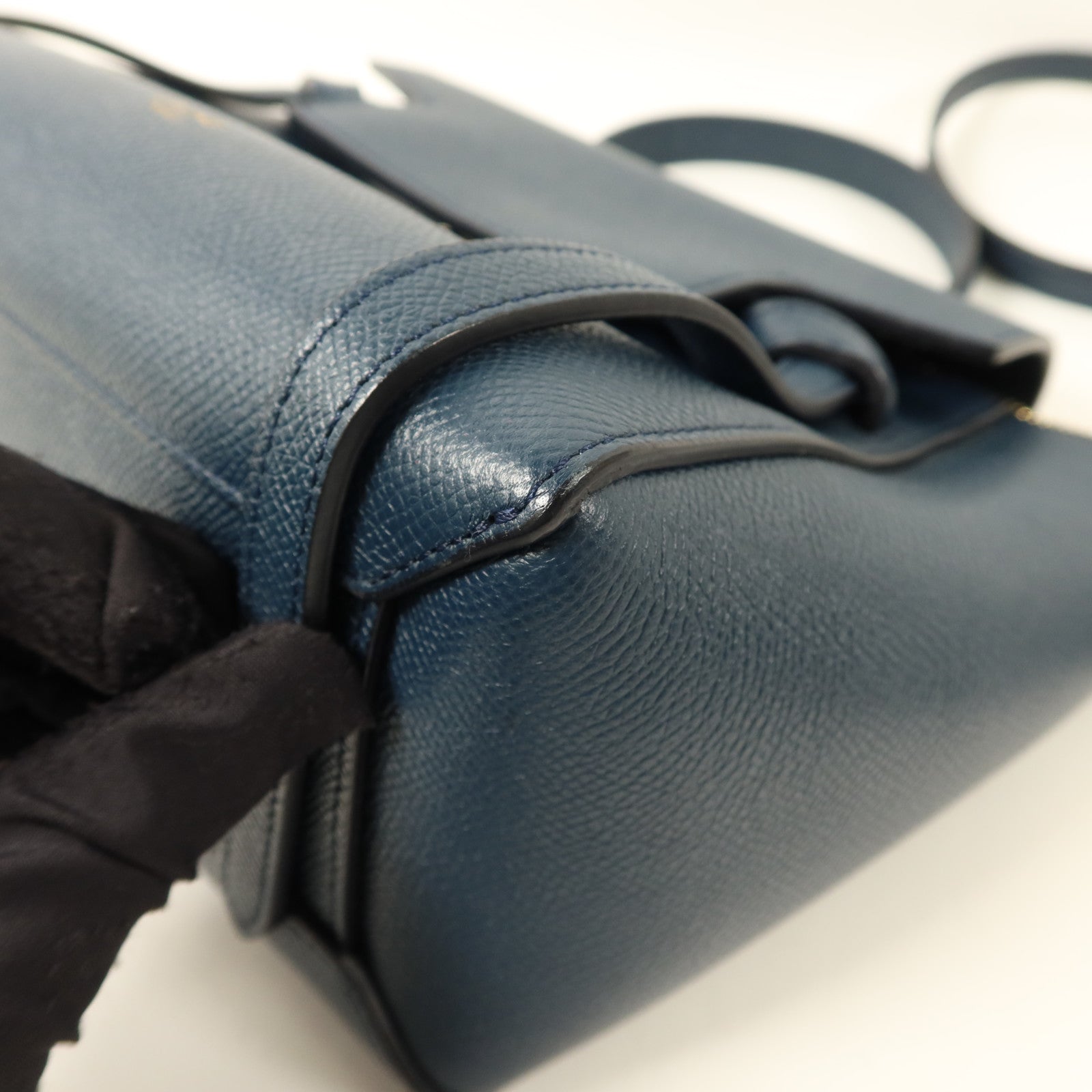 CELINE 牛皮皮革Mini Belt Bag金扣手挽肩背兩用袋