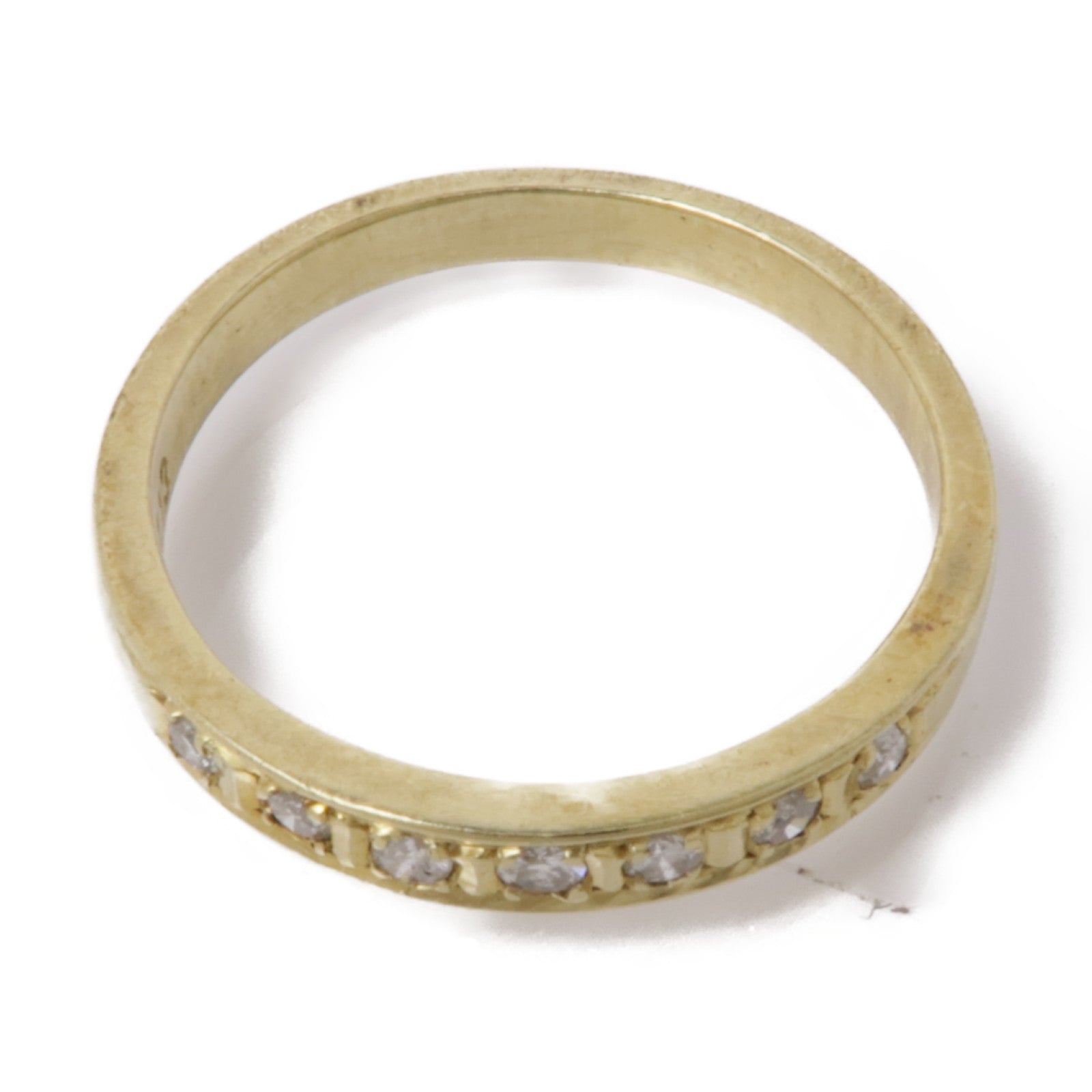 JEWELRY 14K黄金Diamond Ring鑽石戒指US#6