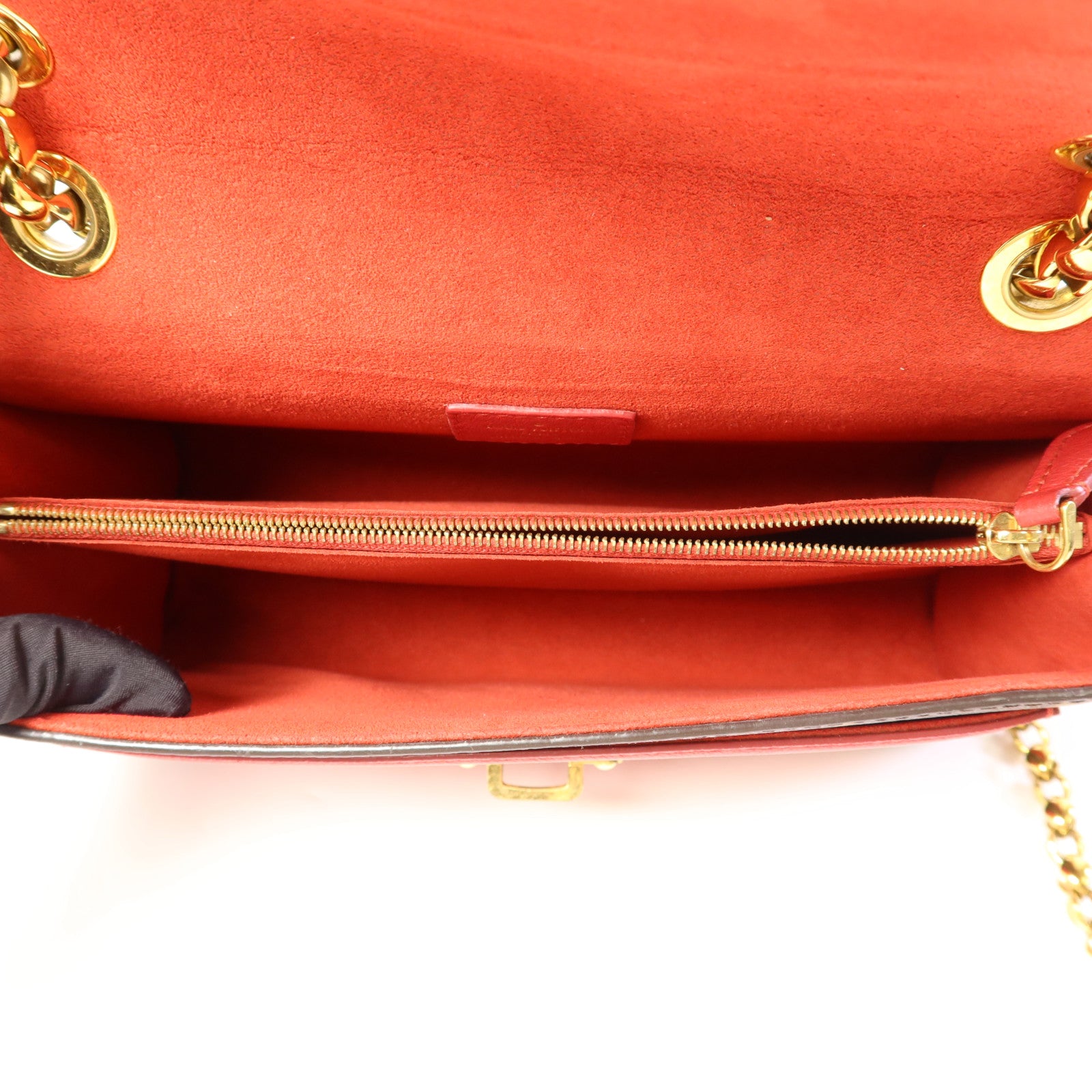 LOUIS VUITTON Monogram Victoire金扣鏈帶肩背袋