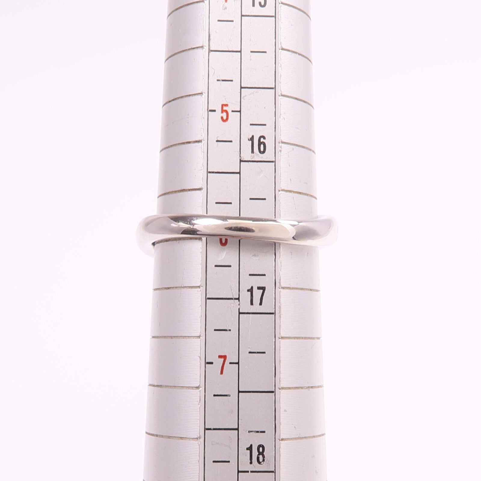 JEWELRY PT900鉑金Sapphire Diamond Ring藍寶石/鑽石戒指US#6