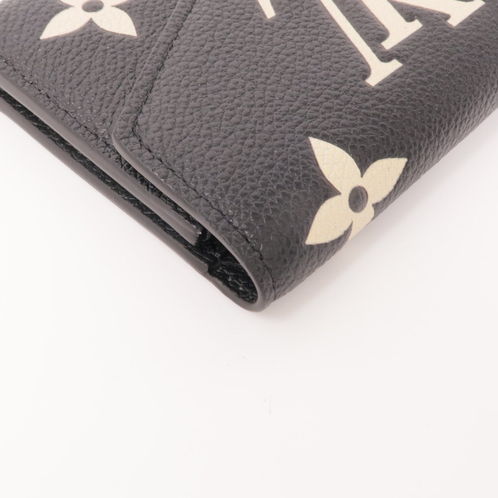 LOUIS VUITTON Monogram Empreinte Victorine Wallet金扣錢包