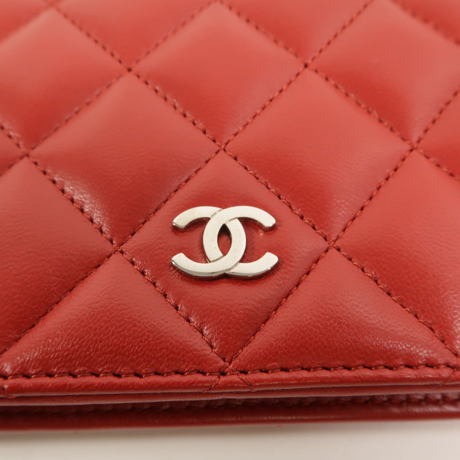 CHANEL 羊皮皮革Long Wallet長錢包