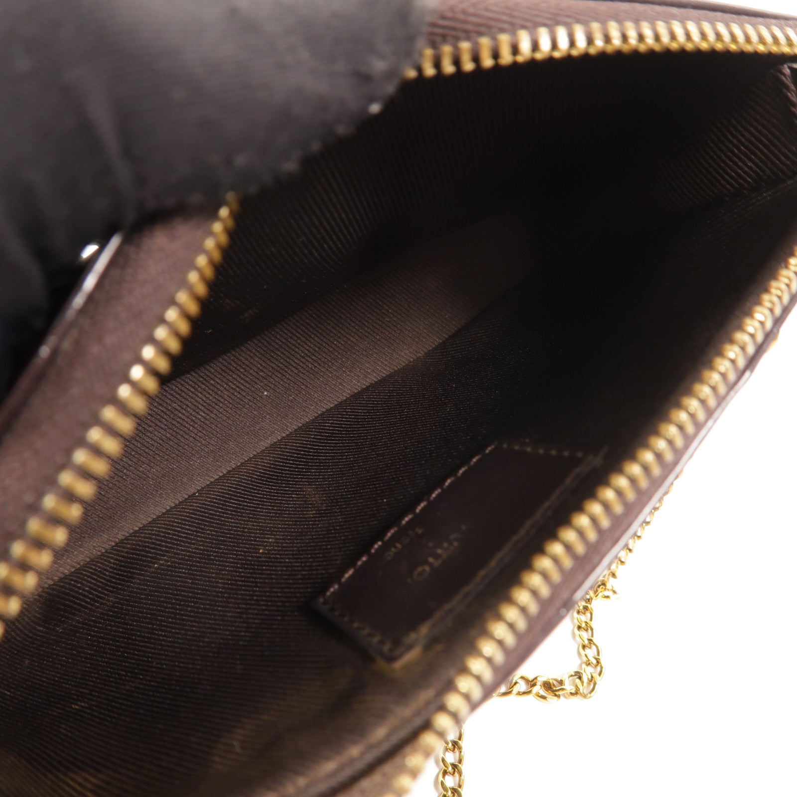 LOUIS VUITTON Monogram Vernis Mini Pochette Accessoires手拿包