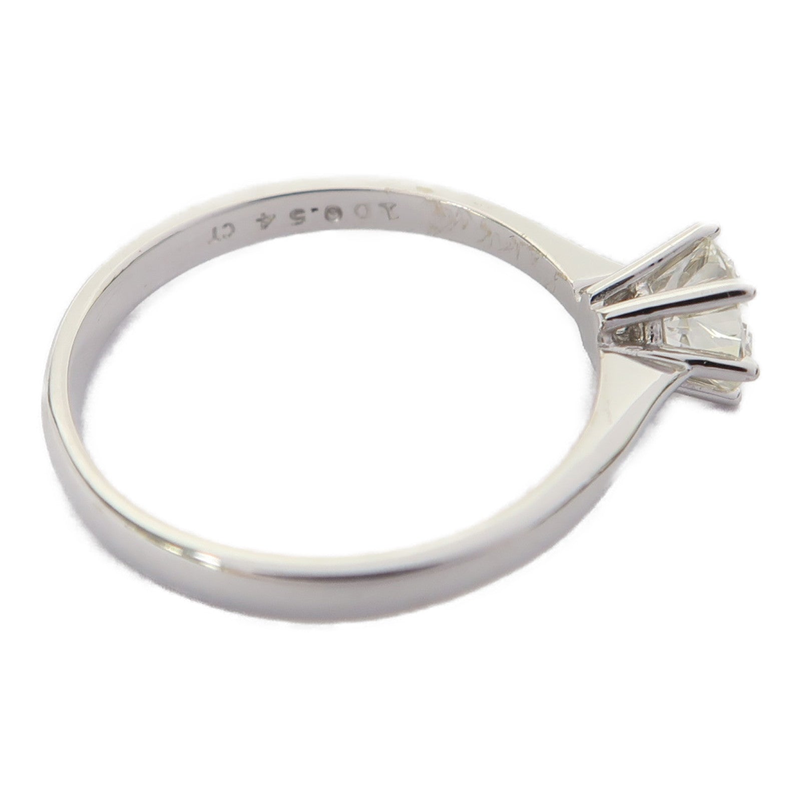 JEWELRY 【激減優惠】18K白金Diamond 2.3g 0.54ct鑽石戒指US#6.5