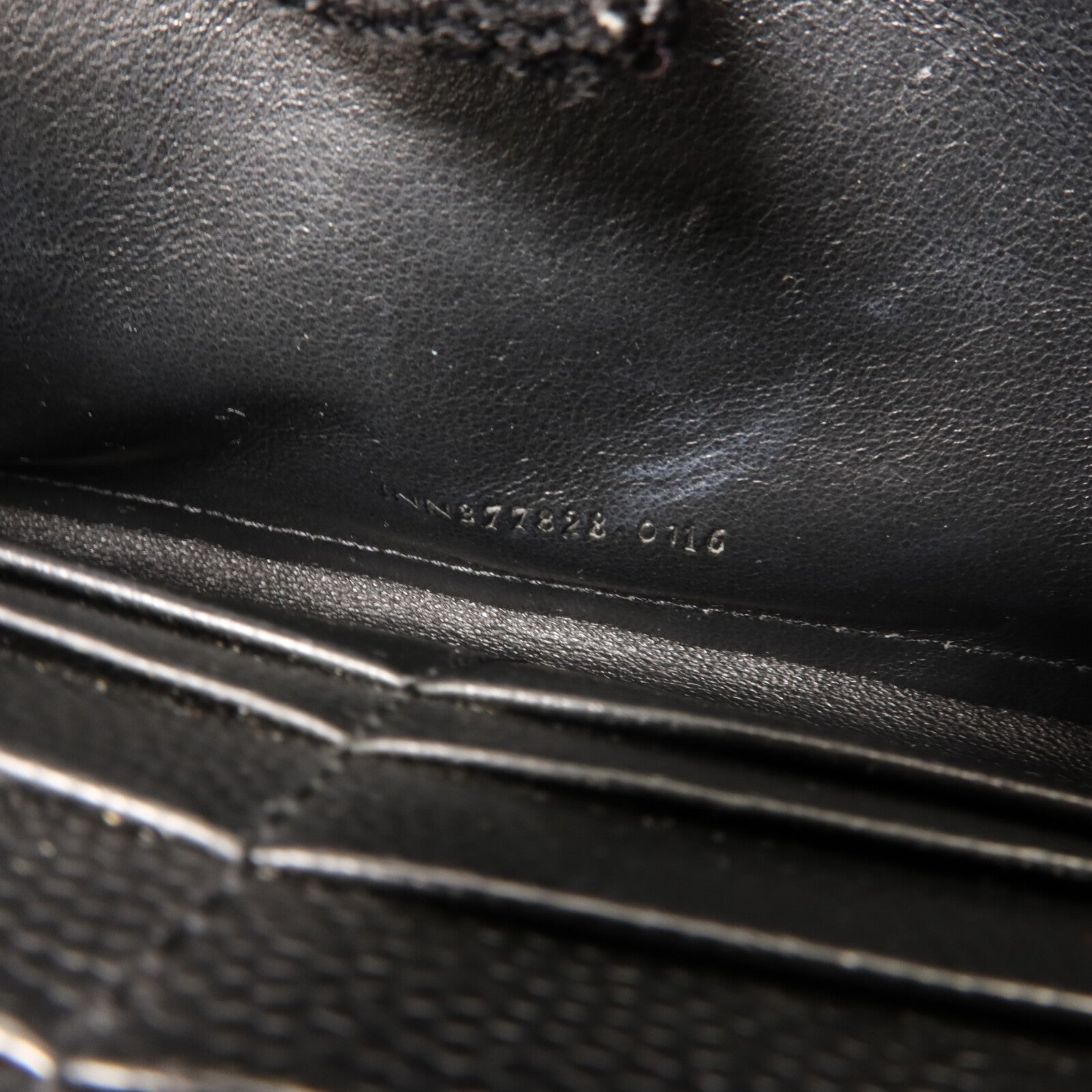 SAINT LAURENT 牛皮皮革Cassandre Envelope肩背袋