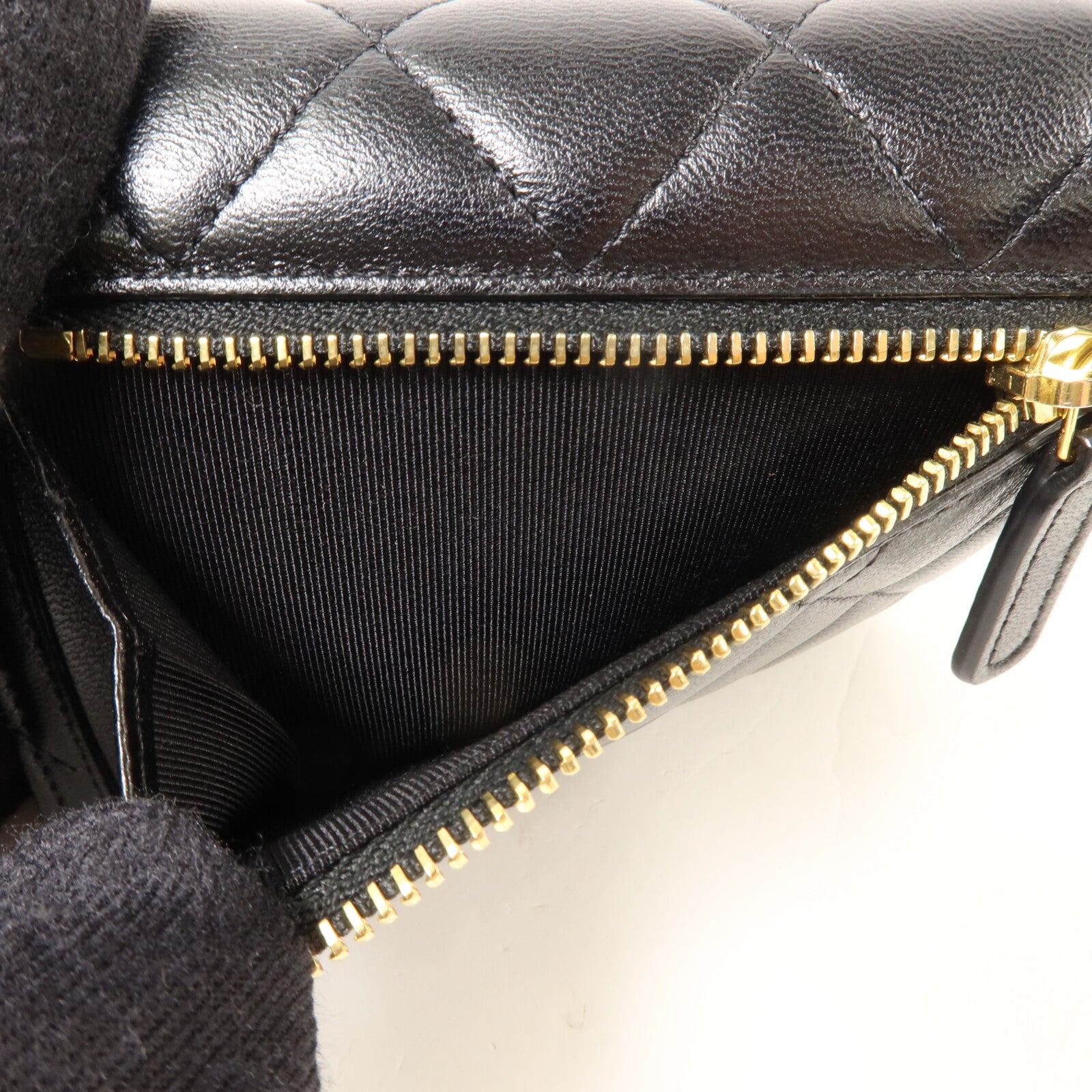 CHANEL 羊皮皮革Classic Small Flap Wallet錢包
