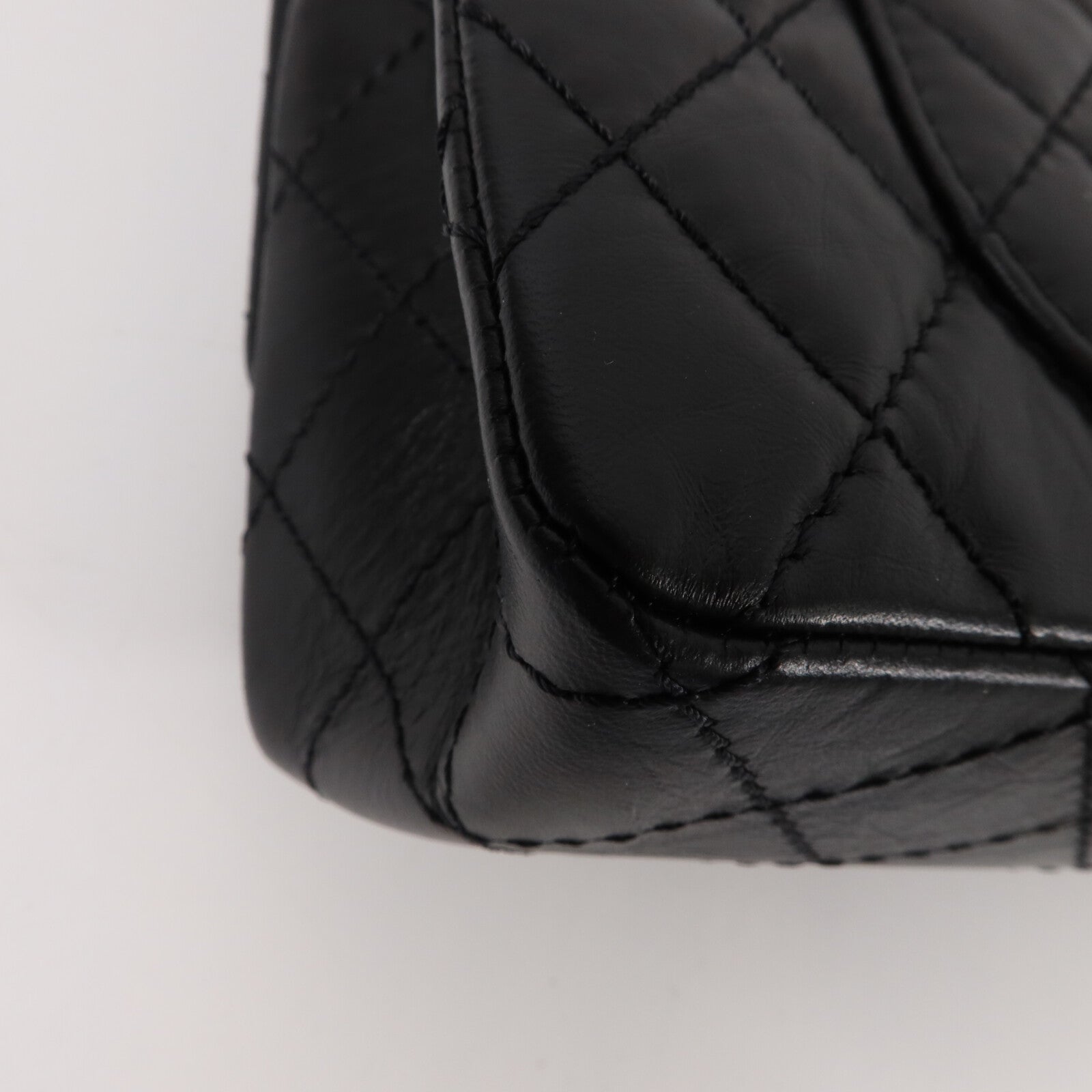 CHANEL 牛皮皮革2.55 Small鏈帶手挽肩背兩用袋