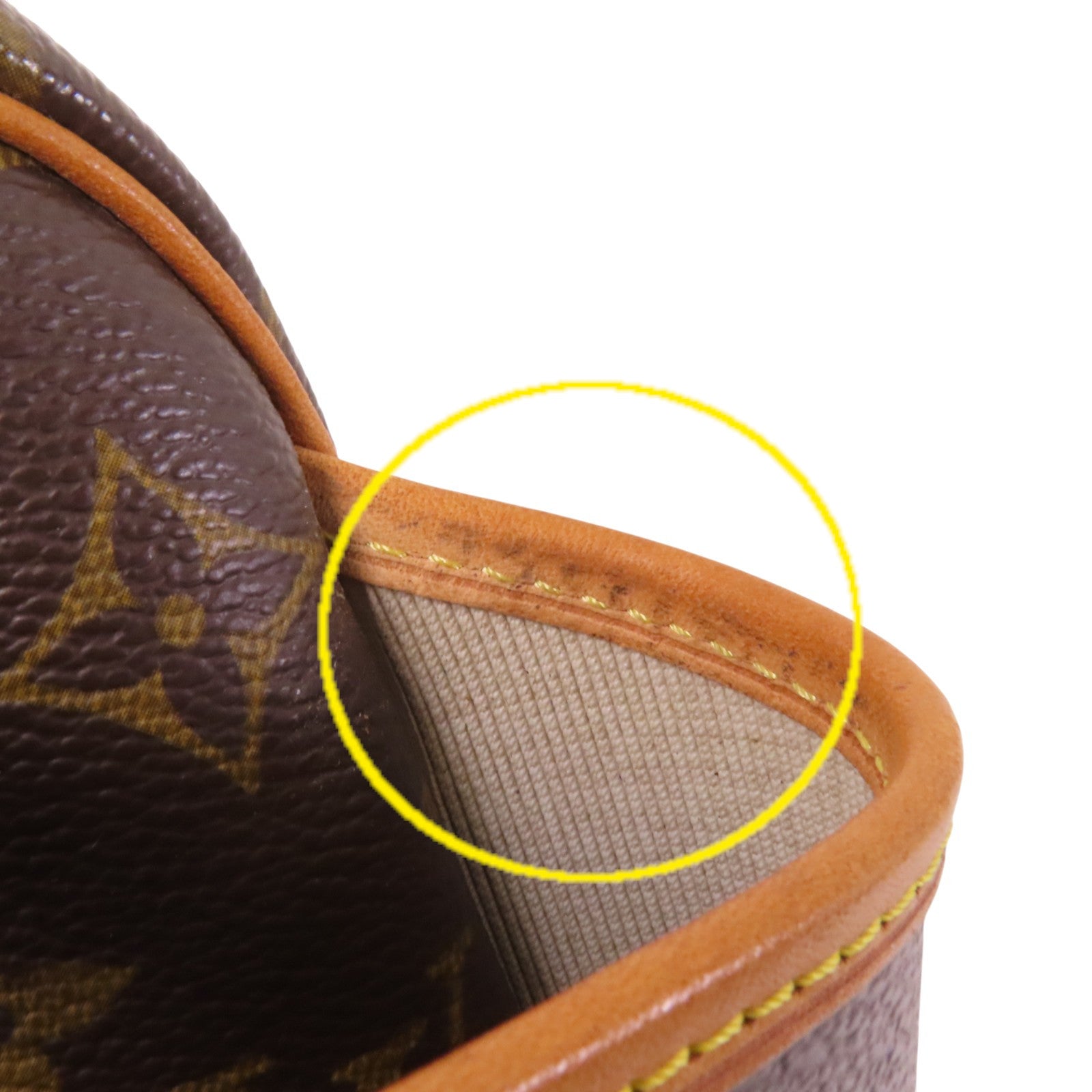 LOUIS VUITTON Monogram Trouville金扣手挽袋