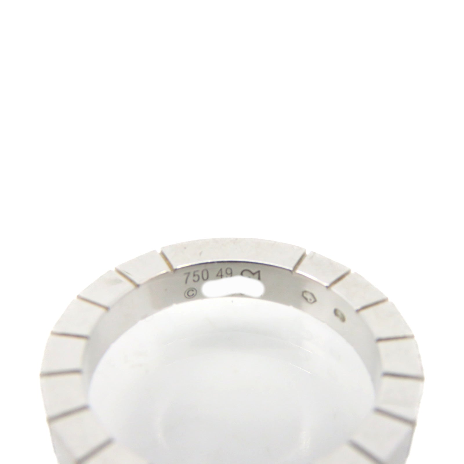 CARTIER **【激減優惠】K18白金Raniere Ring戒指#49