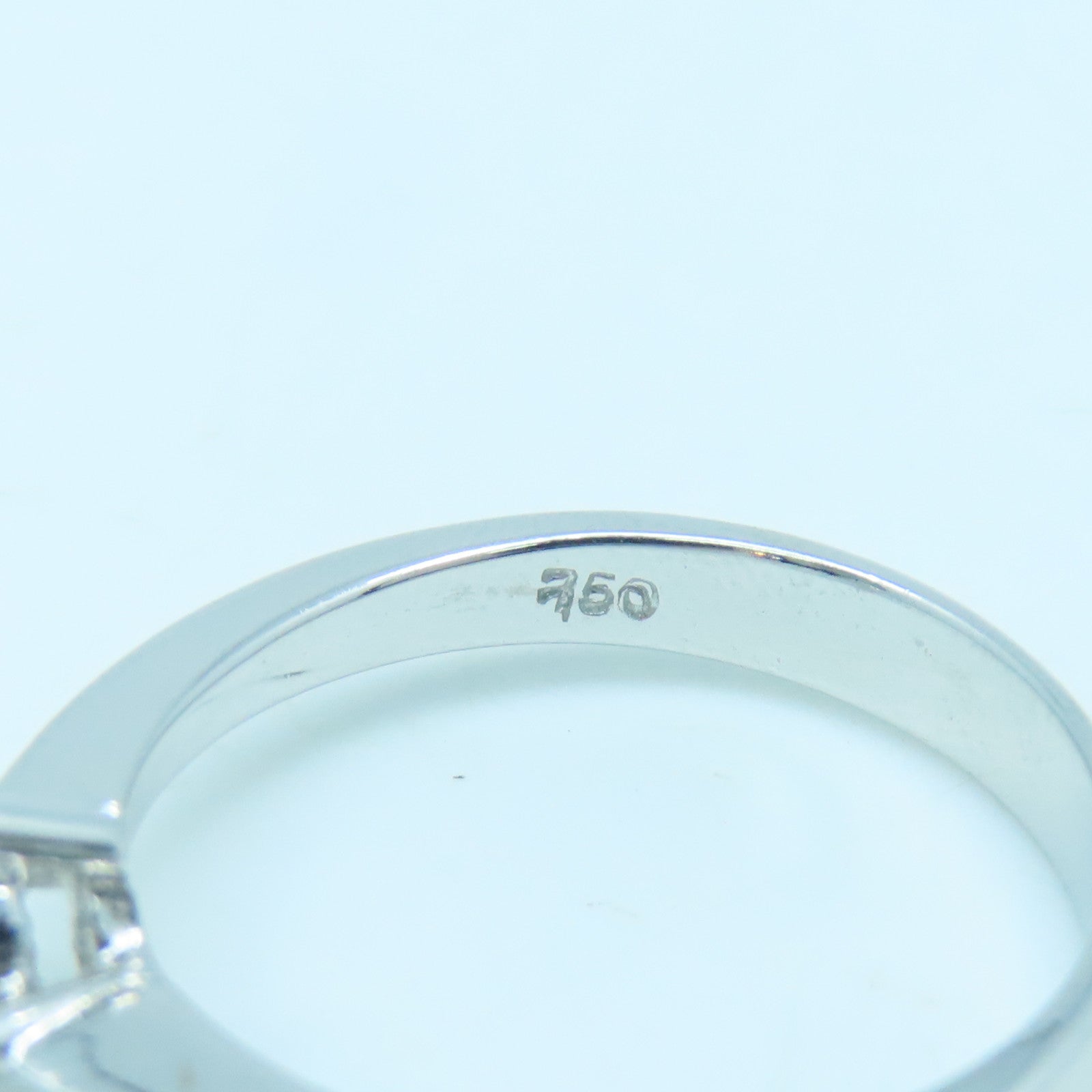 JEWELRY 【激減優惠】18K白金Diamond Ring鑽石戒指US#5.75