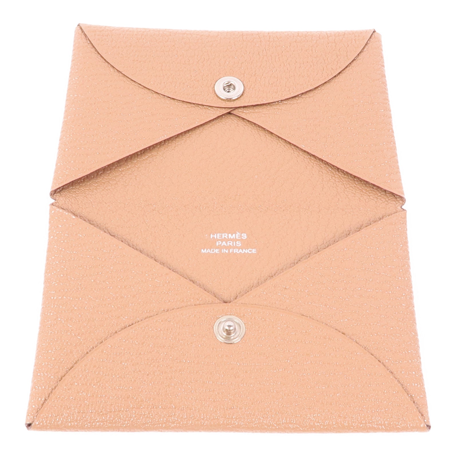 HERMES Mysore Goatskin皮革 Calvi Card Holder卡片套