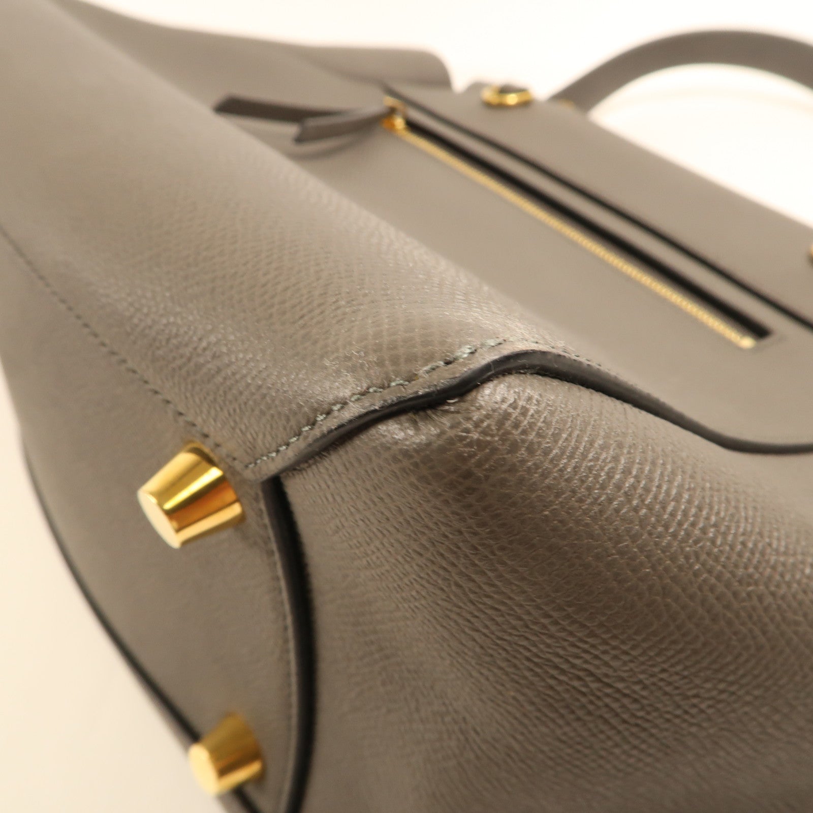 CELINE 牛皮皮革Belt Bag金扣手挽肩背兩用袋