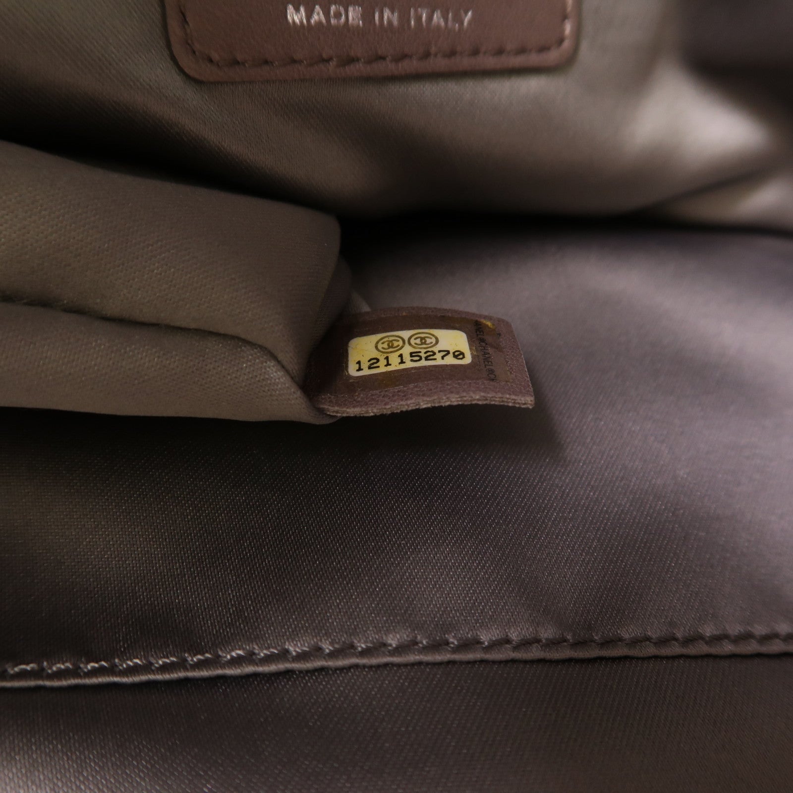 CHANEL 牛皮皮革2.55銀扣鏈帶肩背袋