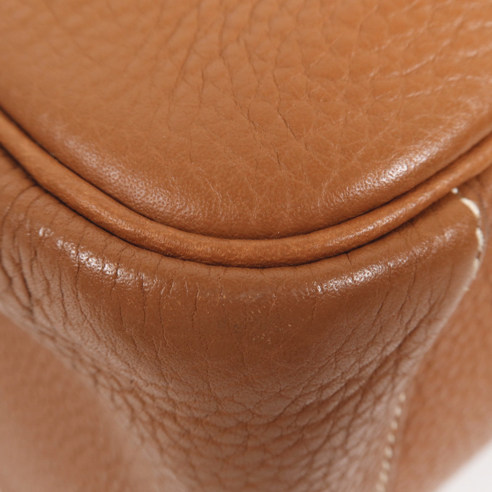 HERMES Clemence皮革Lindy 34銀扣手挽肩背兩用袋Gold