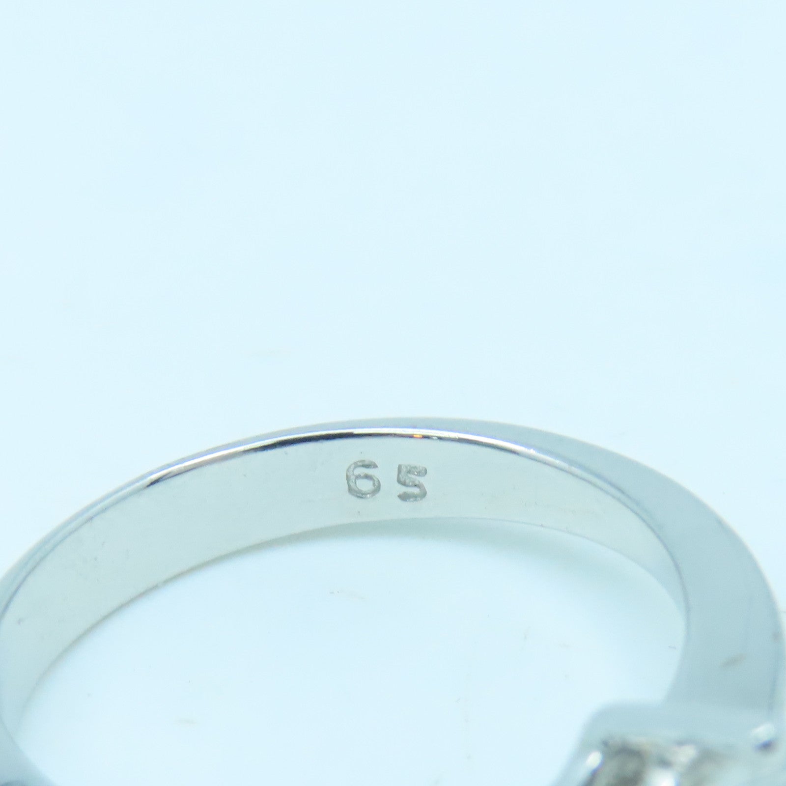 JEWELRY 【激減優惠】18K白金Diamond Ring鑽石戒指US#5.75