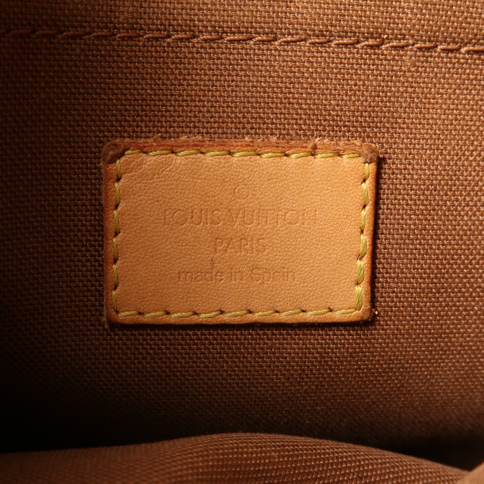 LOUIS VUITTON 【激減優惠】Monogram Odeon MM金扣肩背袋啡色