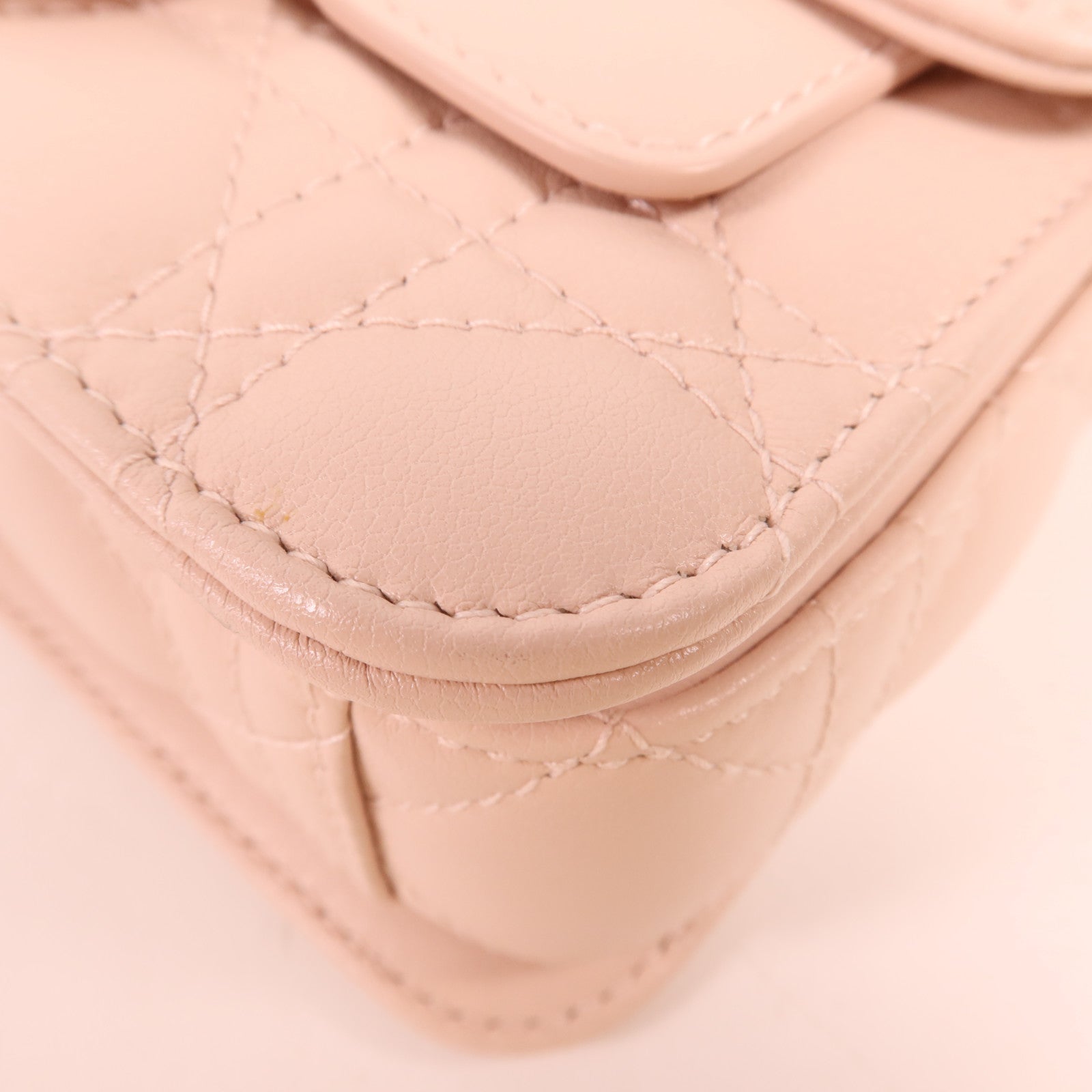 Dior 羊皮皮革Dior Jolie Top Handle金扣鏈帶手挽肩背兩用袋