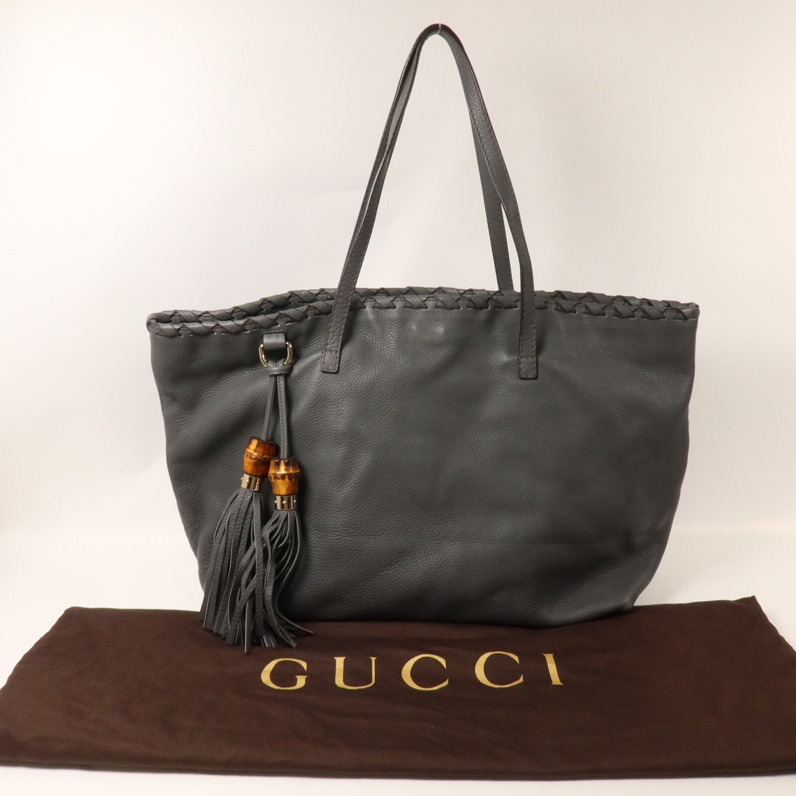 GUCCI 牛皮皮革Tote Bag手挽袋