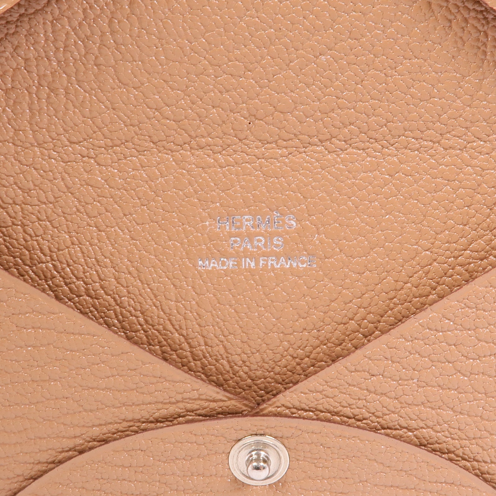 HERMES Mysore Goatskin皮革 Calvi Card Holder卡片套