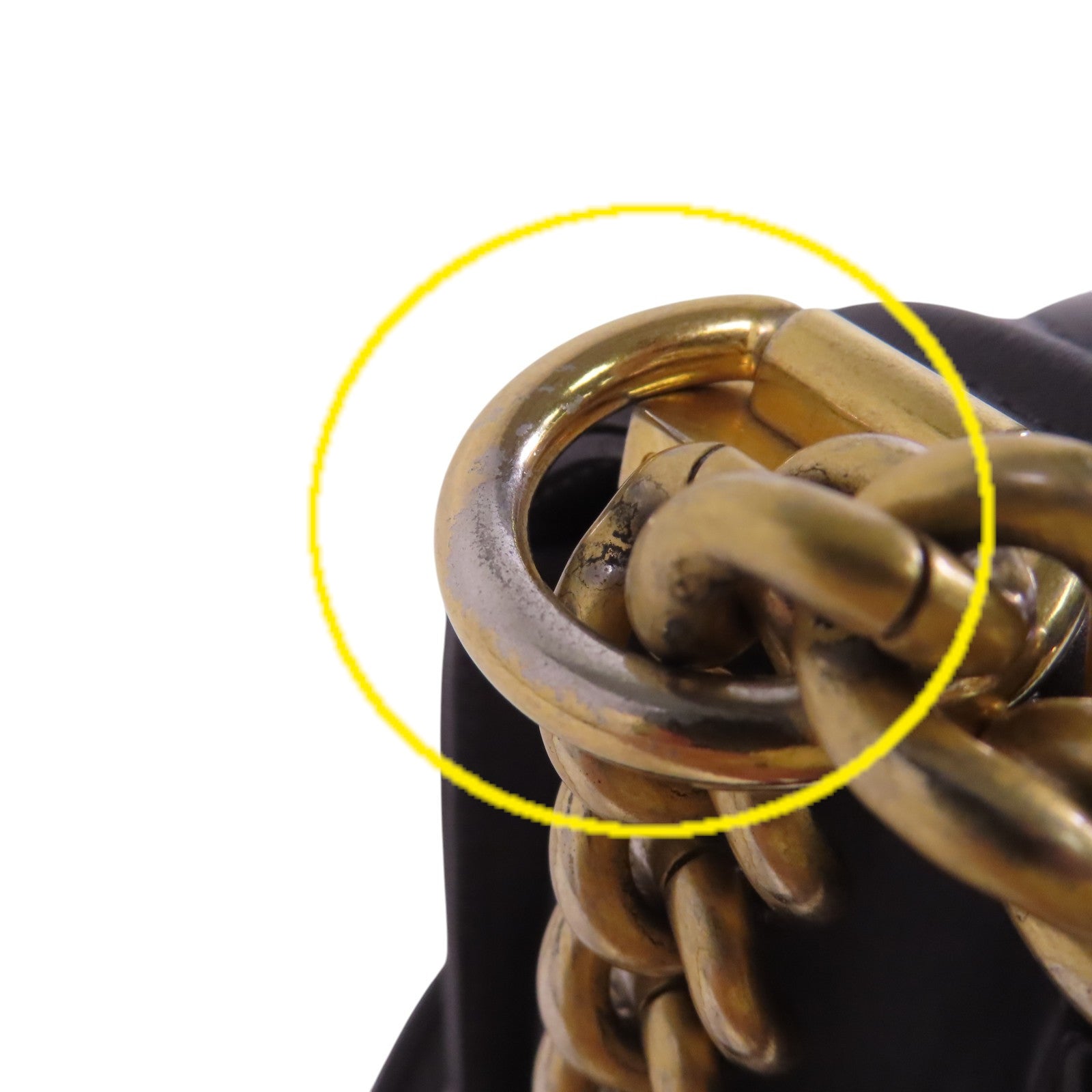 CHANEL 【激減優惠】牛皮皮革Boy Chanel 25金扣鏈帶肩背袋