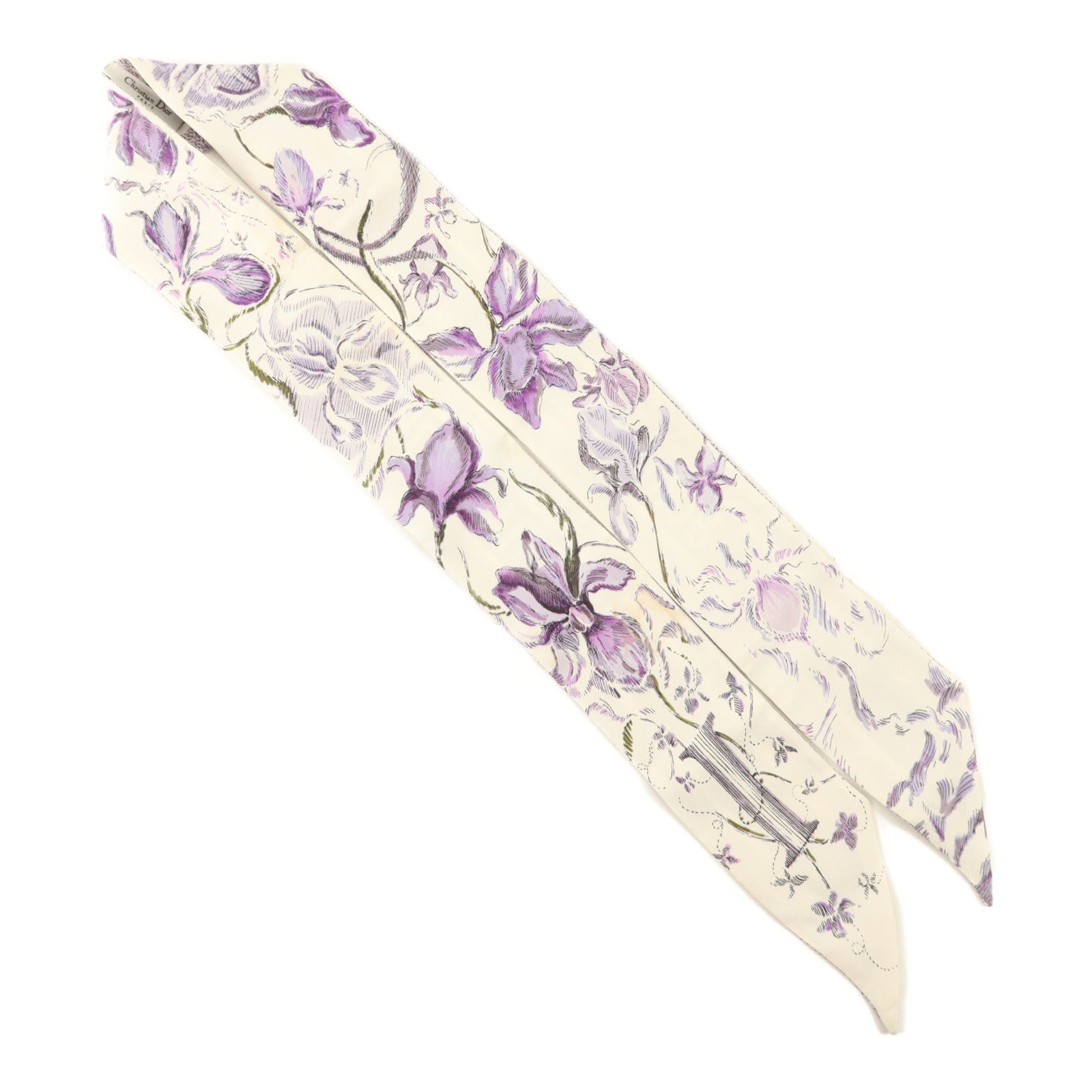 Dior 絲質Pluie Magique Mitzah Scarf絲巾