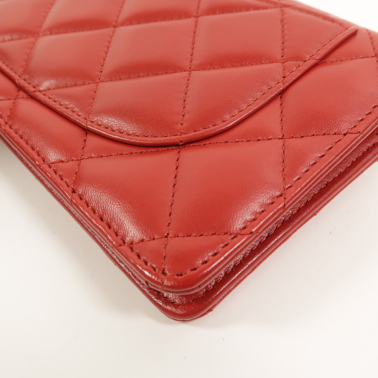 CHANEL 羊皮皮革Long Wallet長錢包