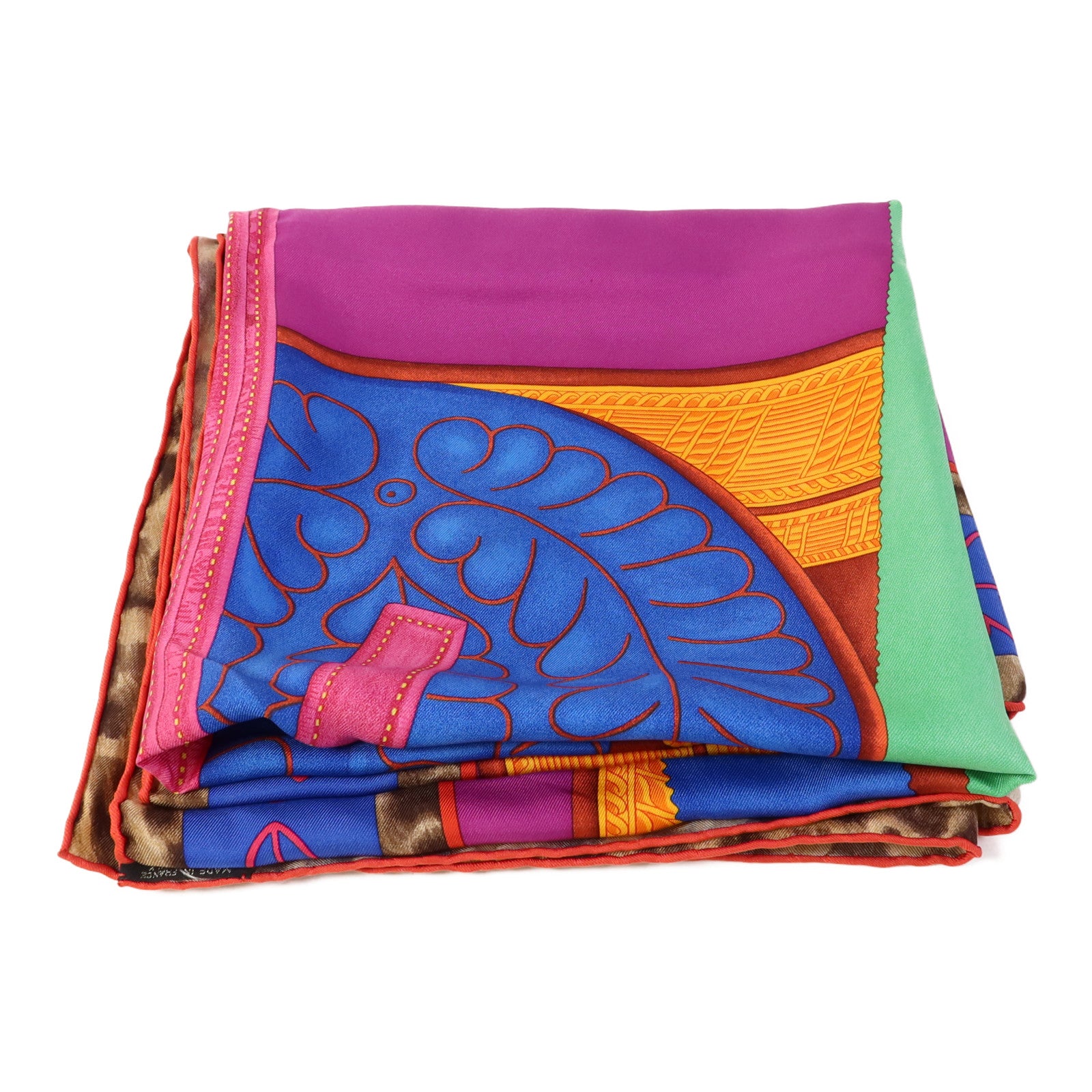 HERMES 絲質Scarf 90X90絲巾