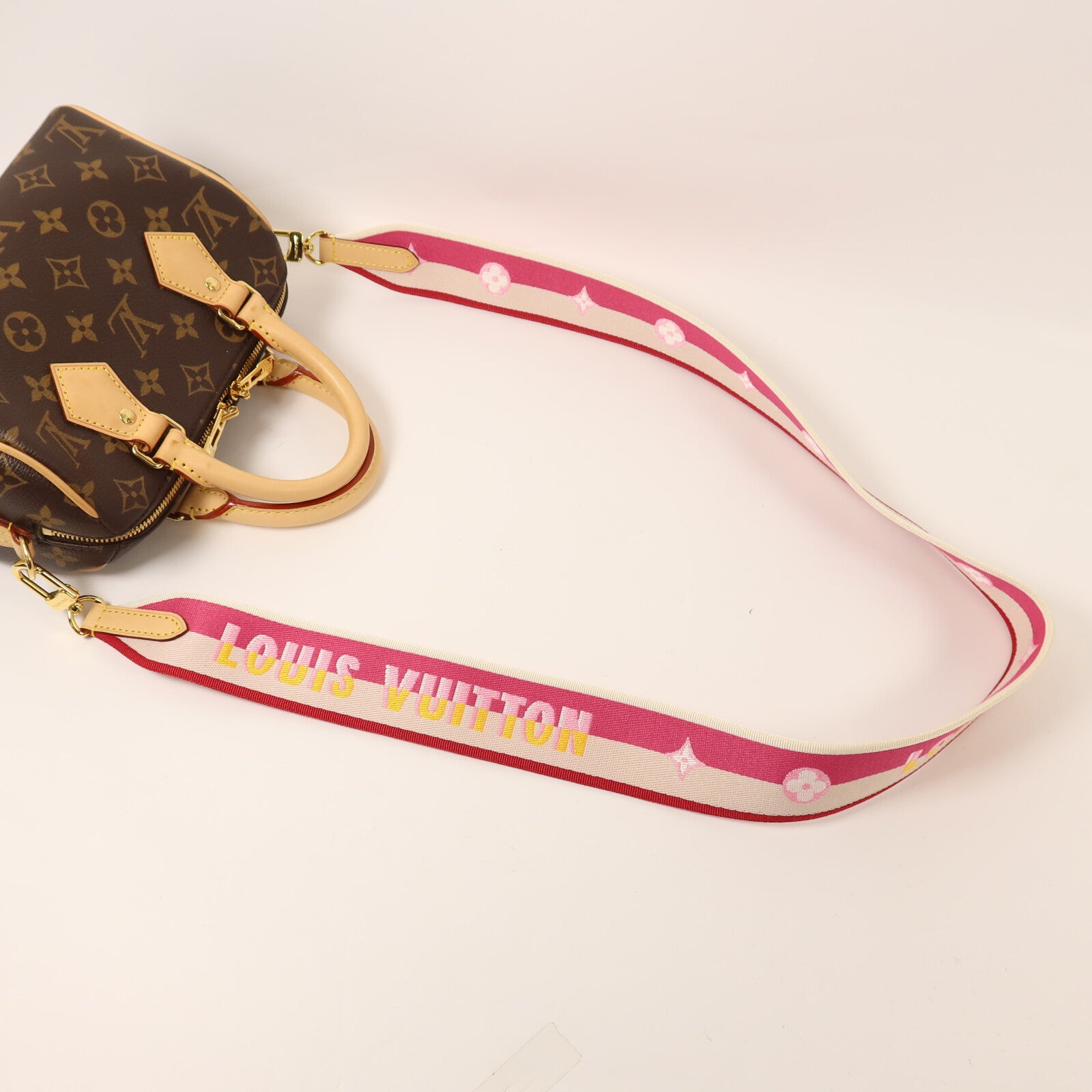 LOUIS VUITTON Monogram Speedy 20手挽肩背兩用袋