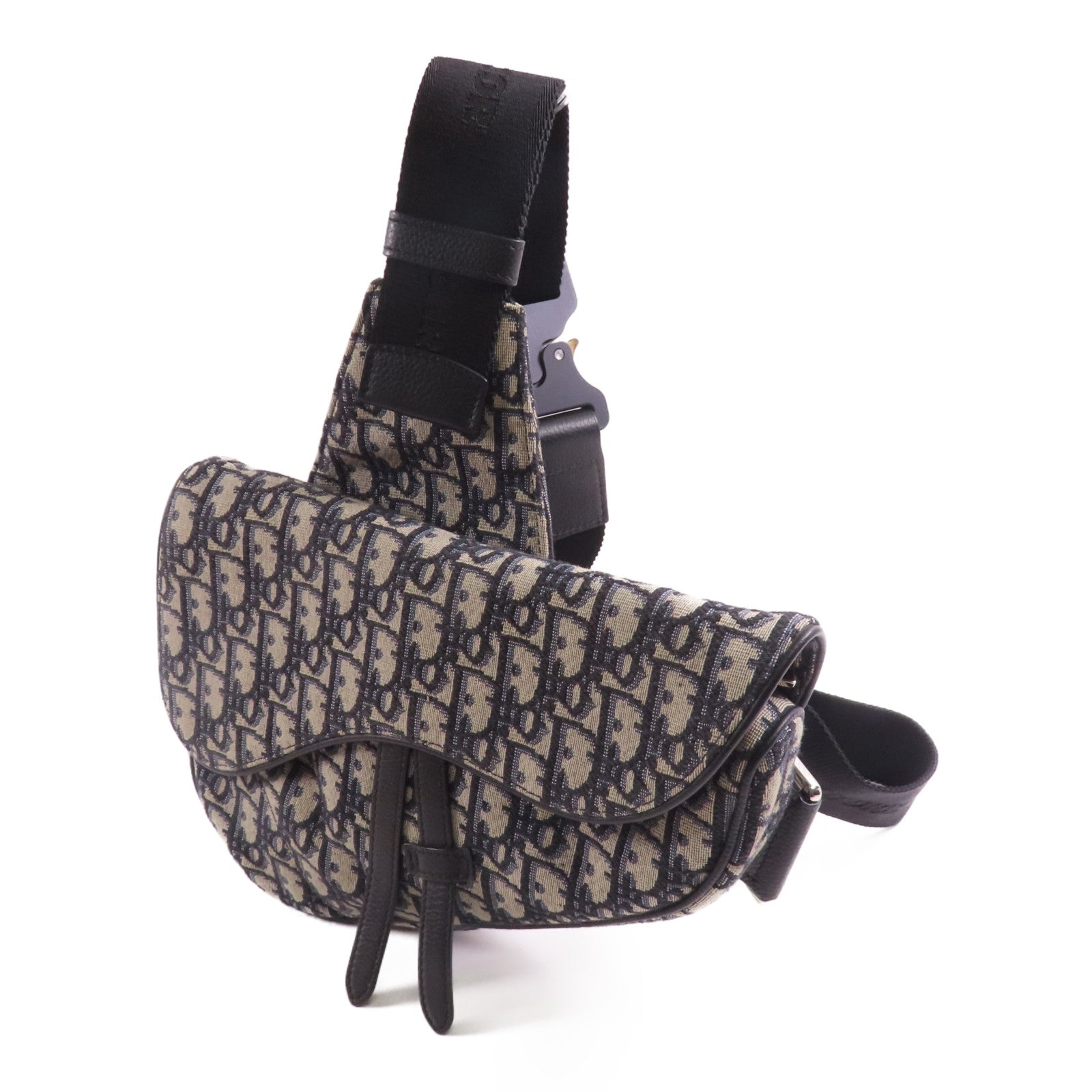 Dior 帆布Saddle Crossbody斜孭袋