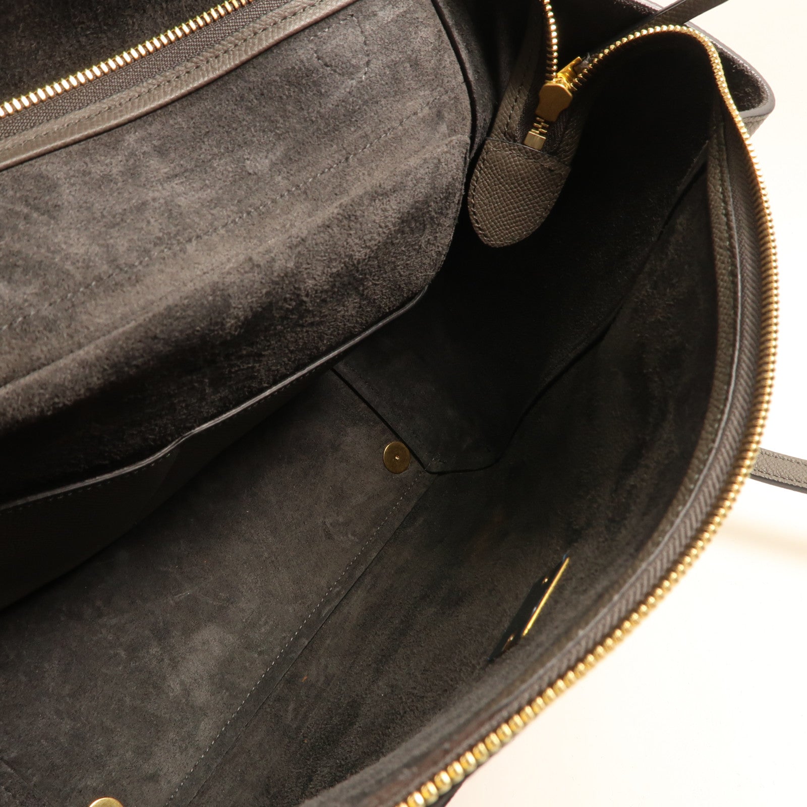 CELINE 牛皮皮革Belt Bag金扣手挽肩背兩用袋