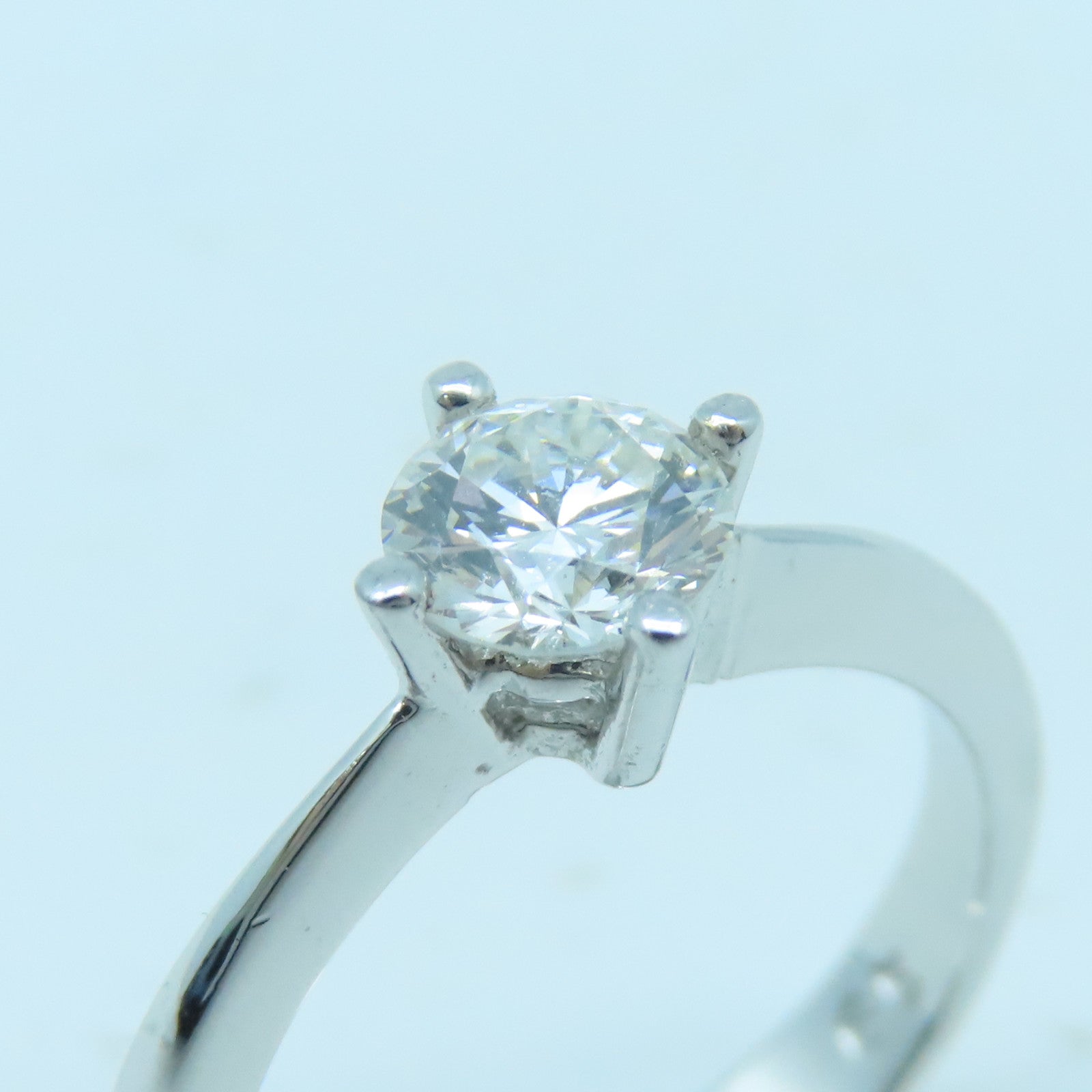 JEWELRY 【激減優惠】18K白金Diamond Ring鑽石戒指US#5.75