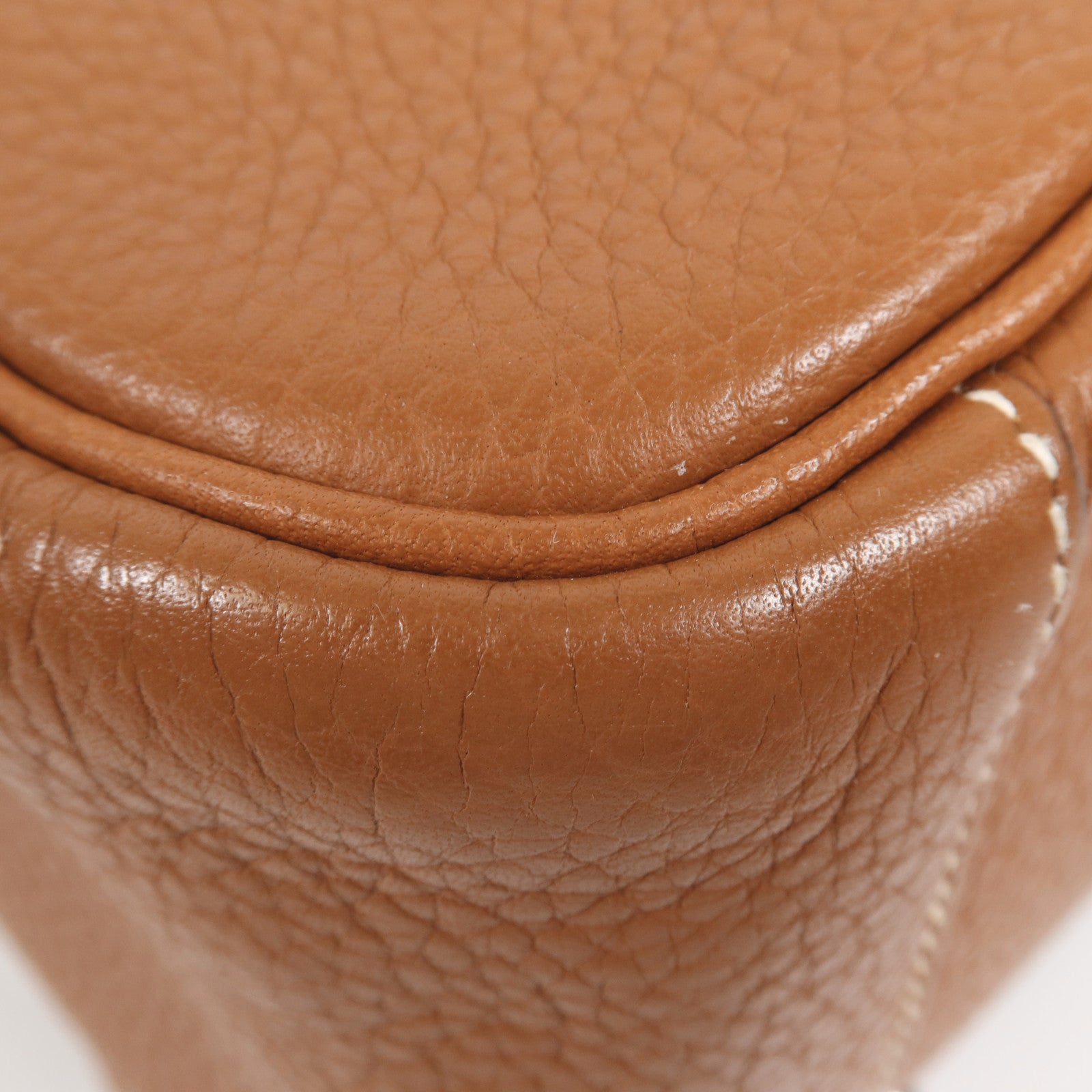 HERMES Clemence皮革Lindy 34銀扣手挽肩背兩用袋Gold