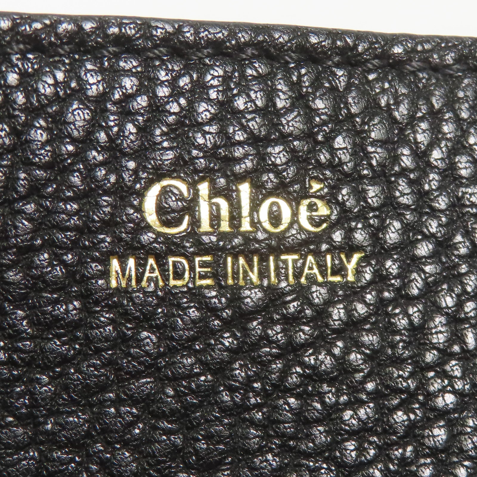 Chloe 牛皮皮革Drew金扣肩背袋