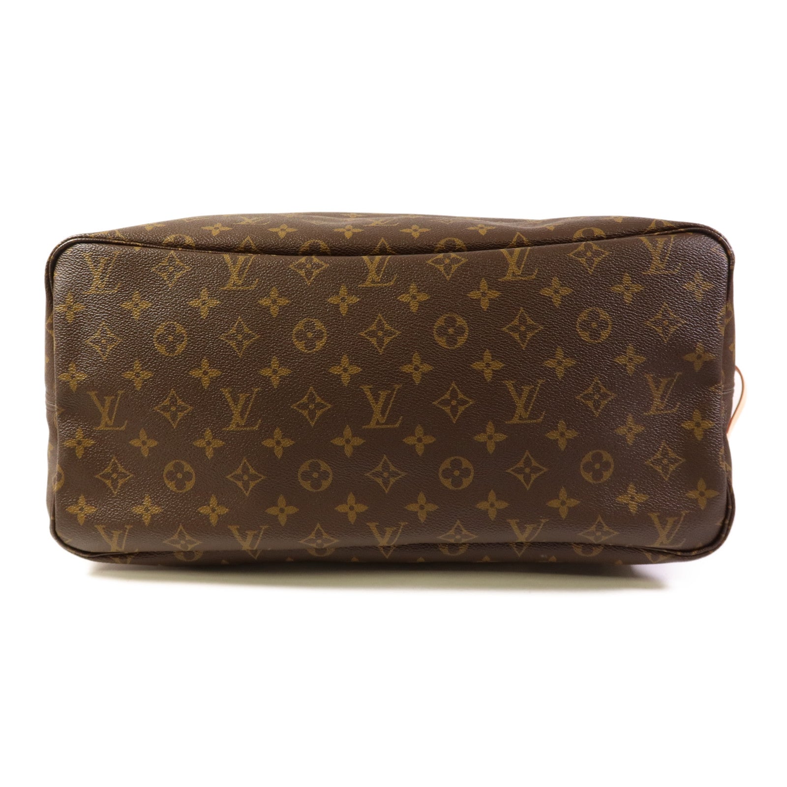 LOUIS VUITTON Monogram Neverfull GM金扣手挽袋