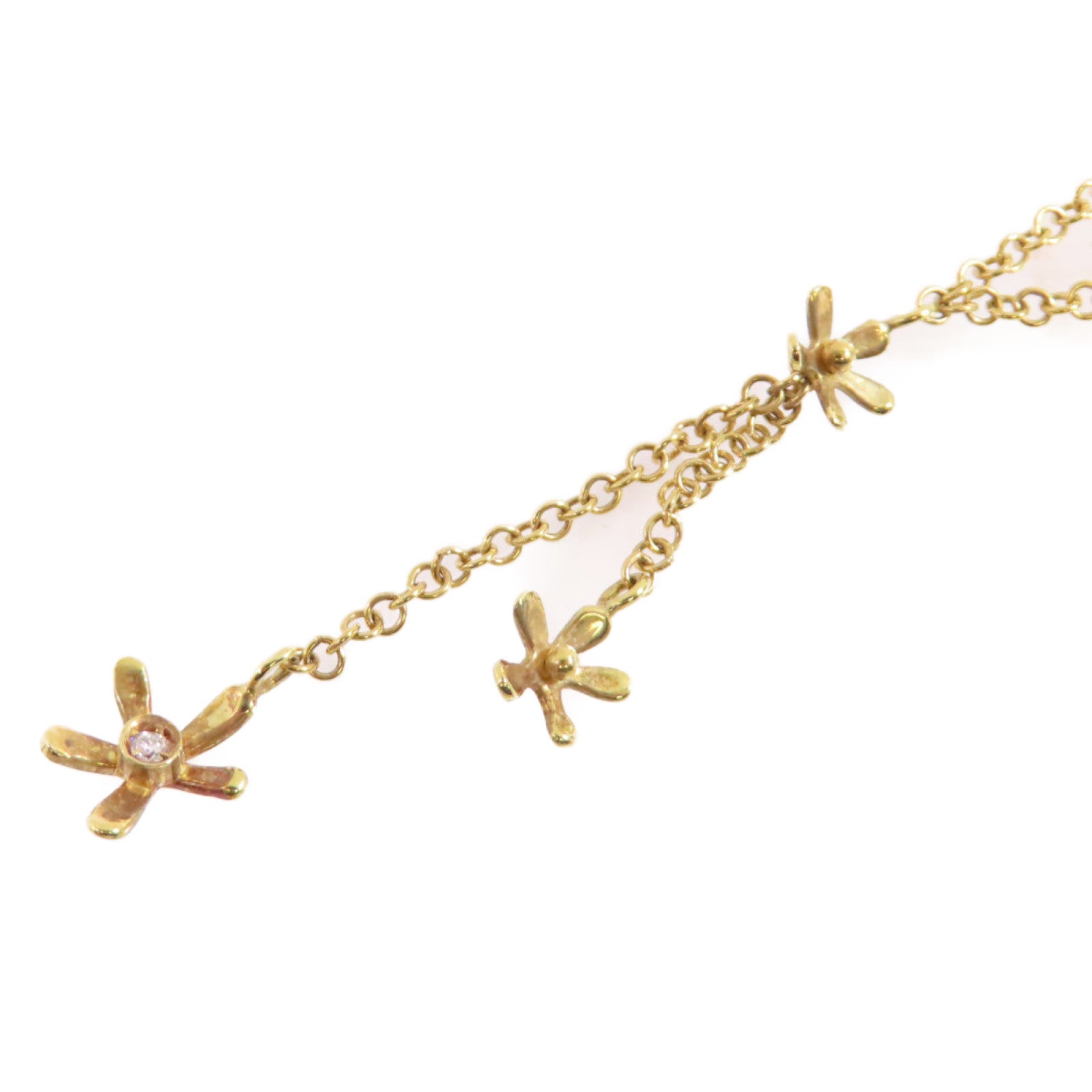 JEWELRY 【激減優惠】18K黃金/鑽石Diamond Necklace項鏈