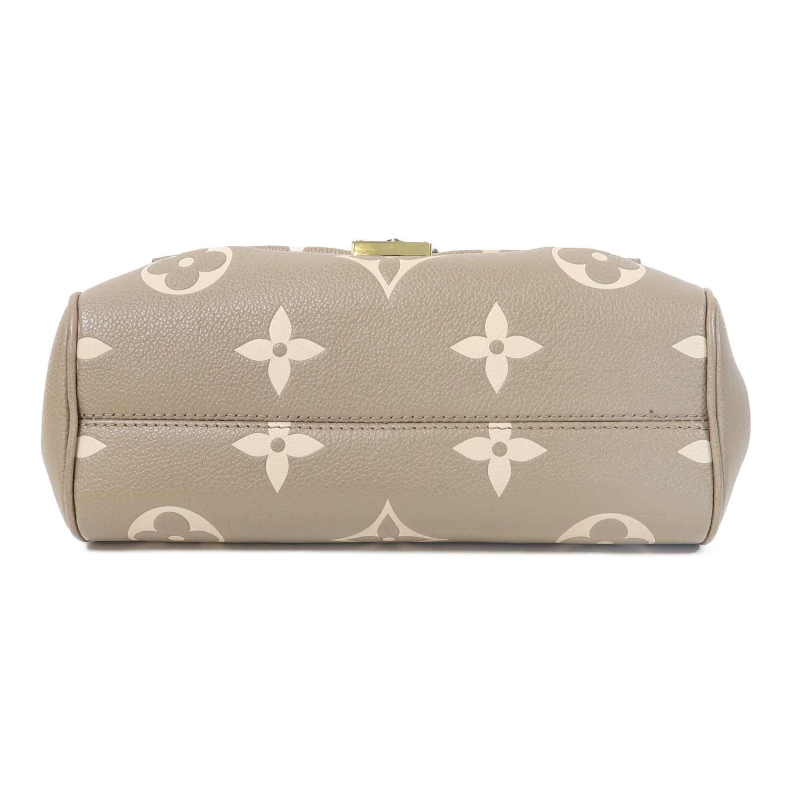 LOUIS VUITTON Monogram Empreinte Favorite金扣鏈帶肩背袋灰色